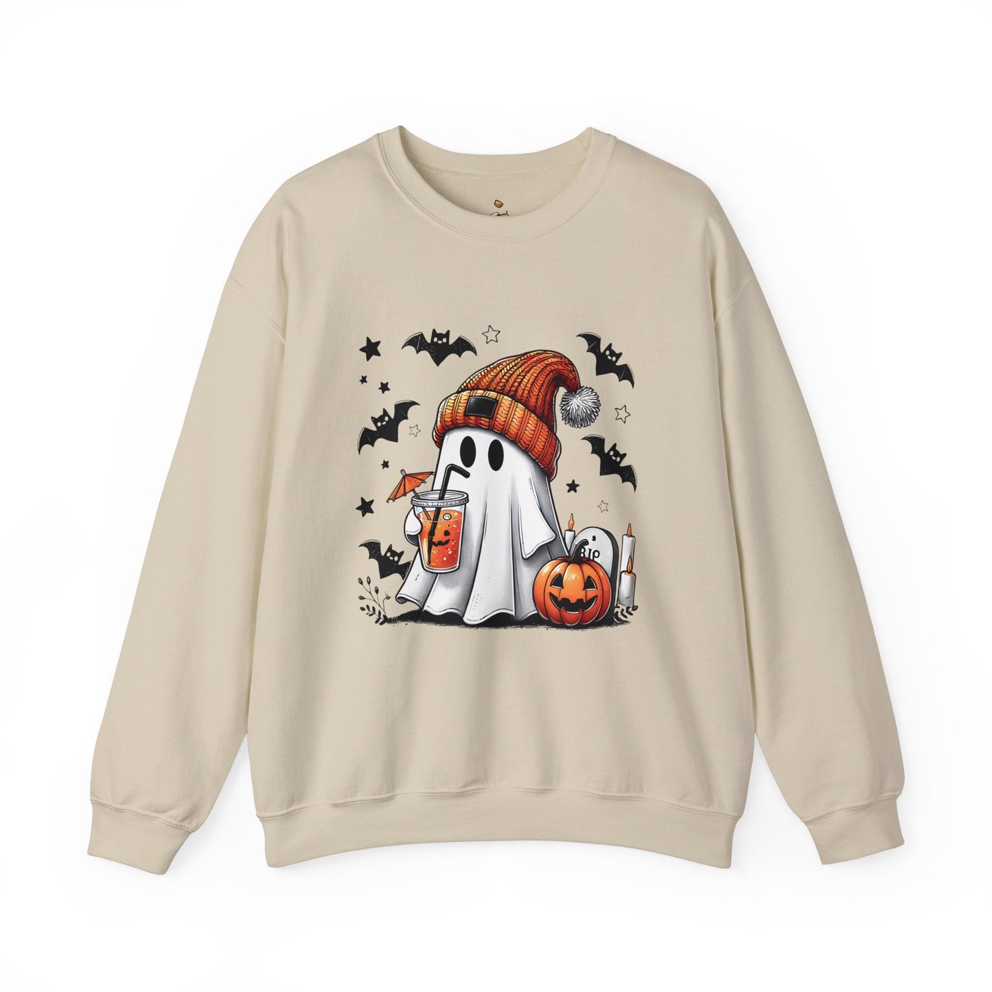 Beanie Ghost - Unisex Heavy Blend™ Crewneck Sweatshirt