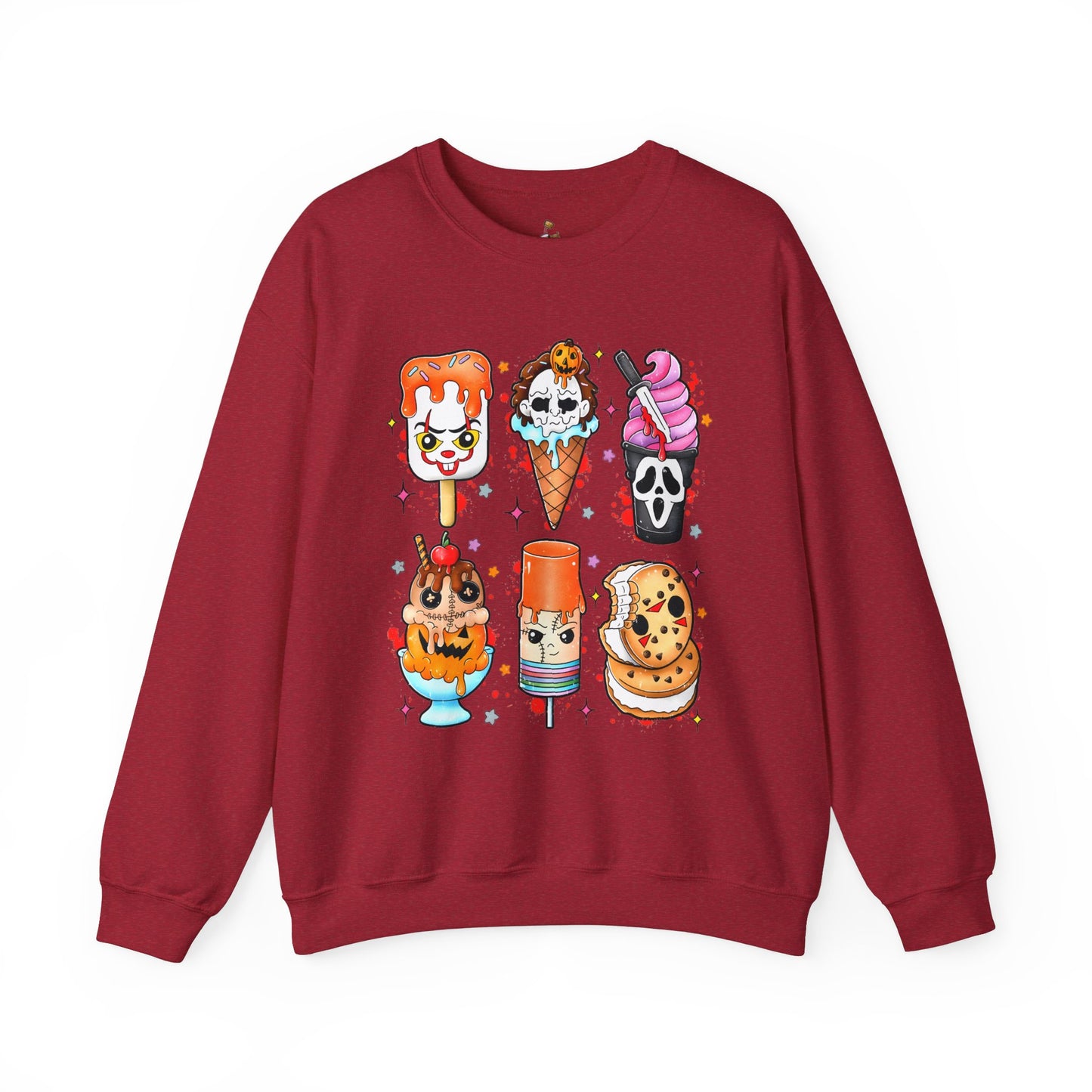 Horror Ice Cream - Unisex Heavy Blend™ Crewneck Sweatshirt