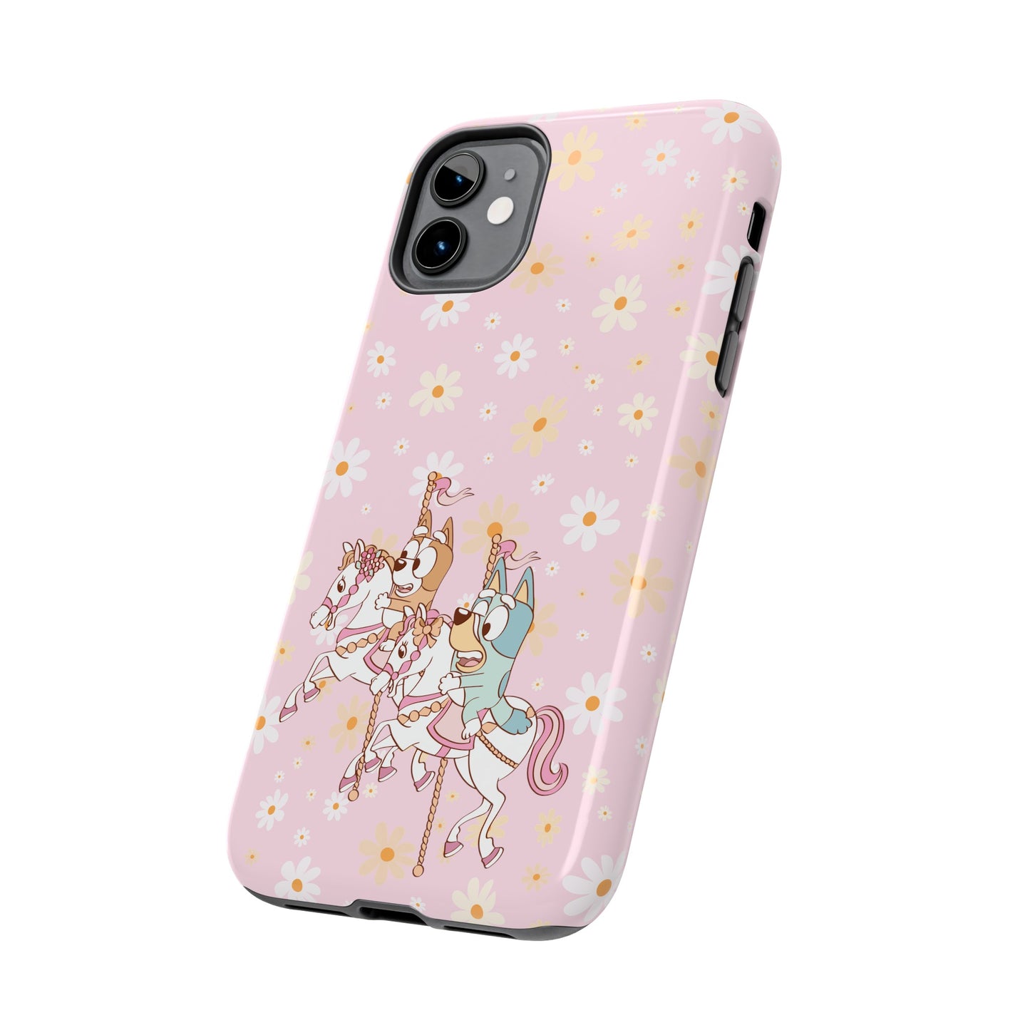 Carousel Pups  - Tough Phone Cases