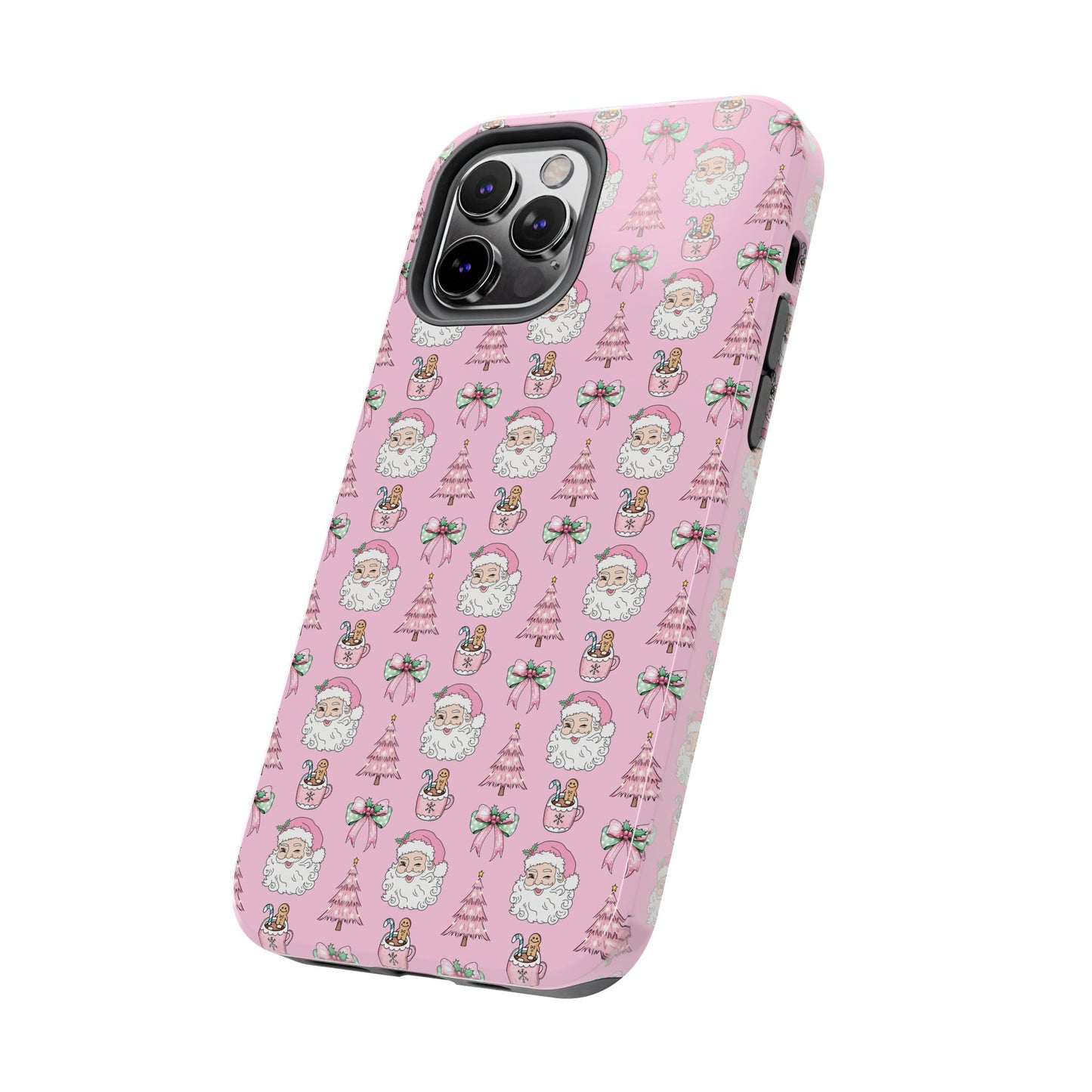 Pink Santa -  Tough Phone Cases