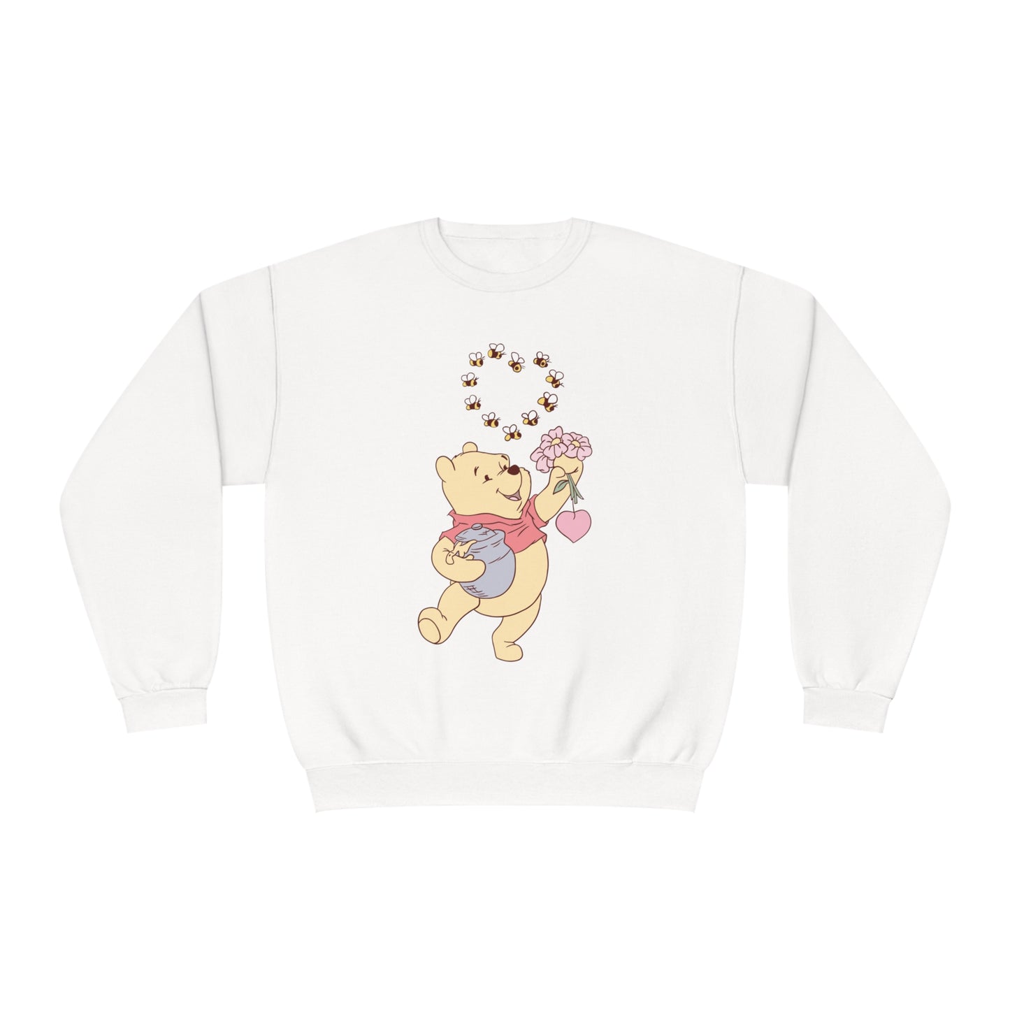 Honey Bee Heart - Unisex NuBlend® Crewneck Sweatshirt