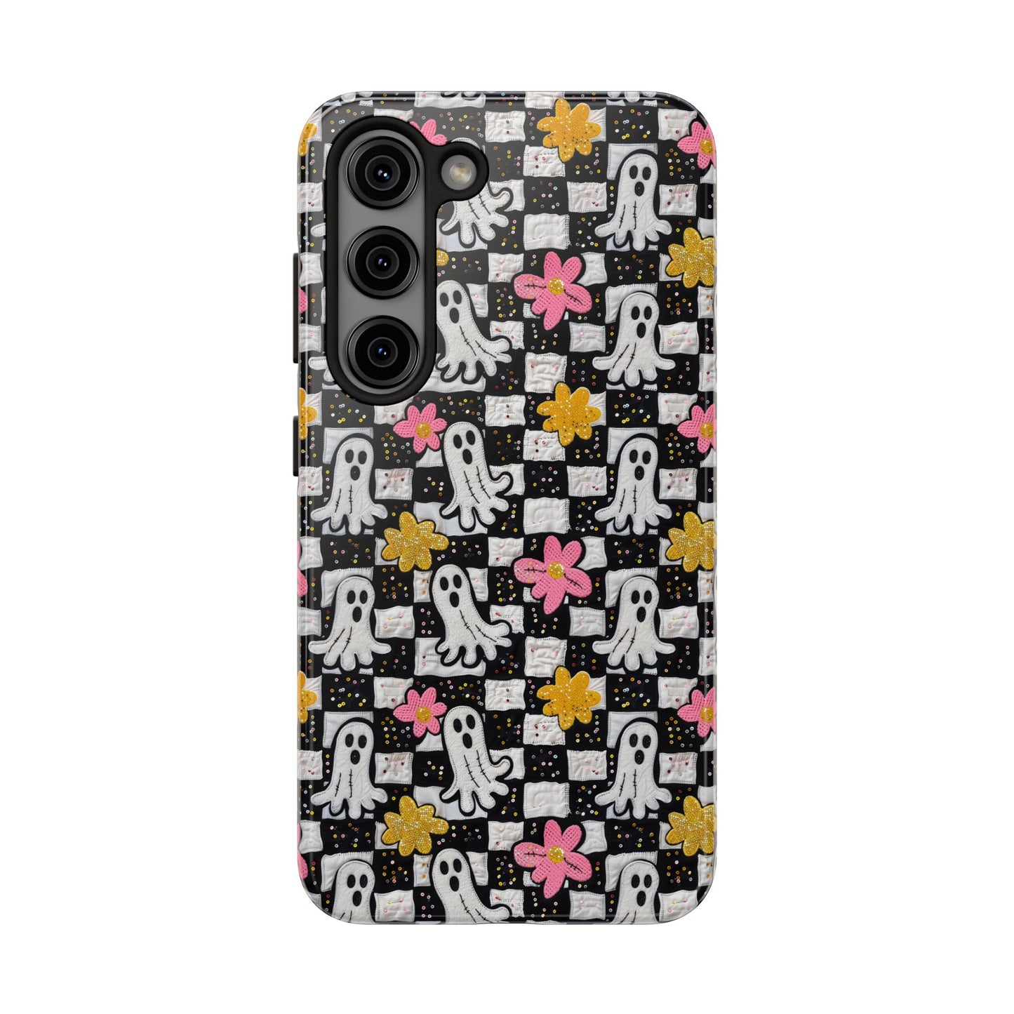 Checkered Halloween -  Tough Phone Cases