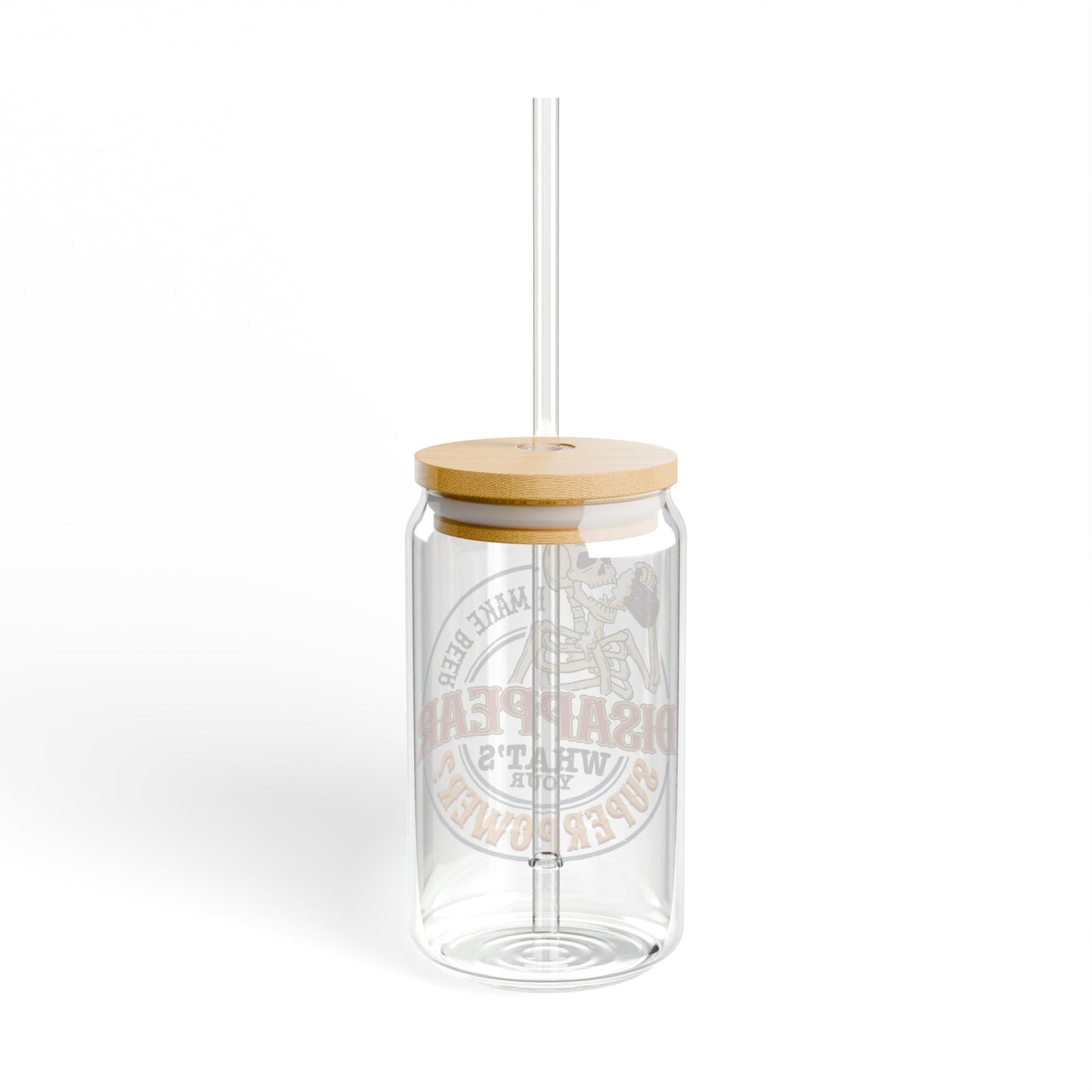 Beer Disappear - Sipper Glass, 16oz