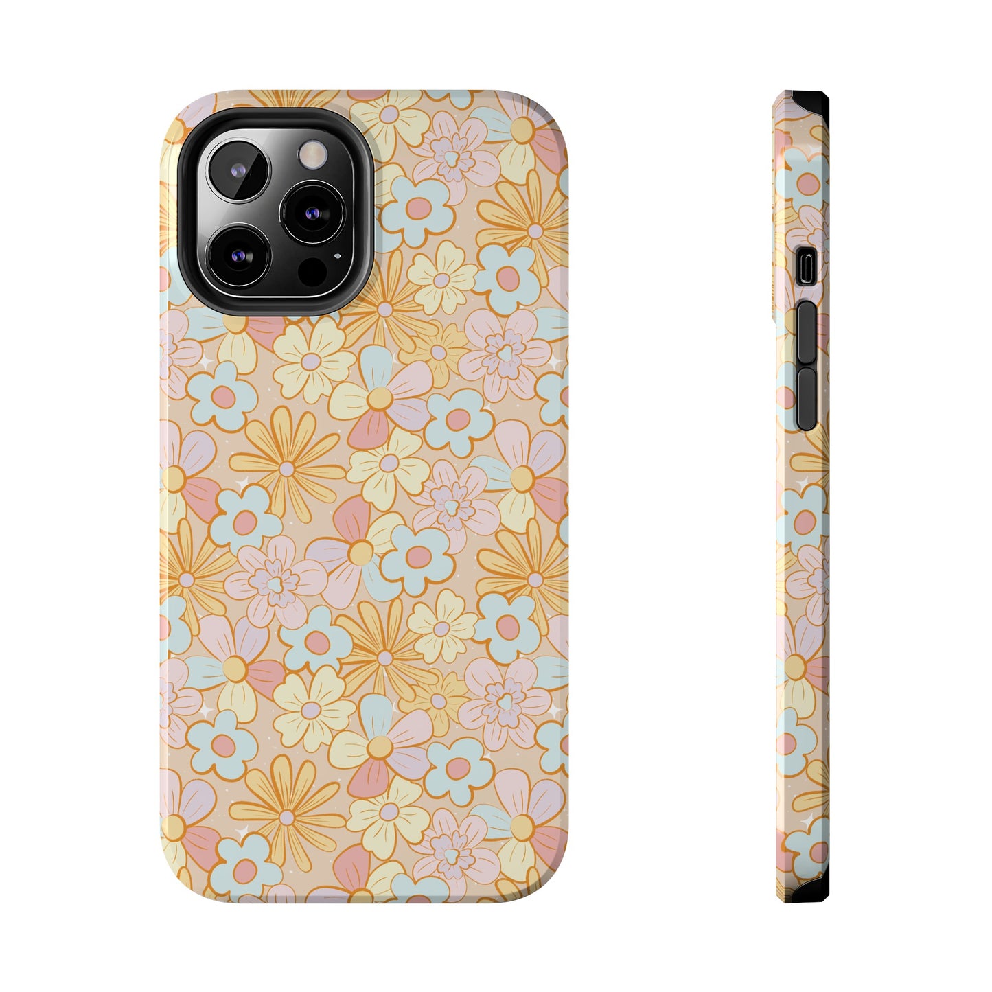 Girly Floral - Tough Phone Cases