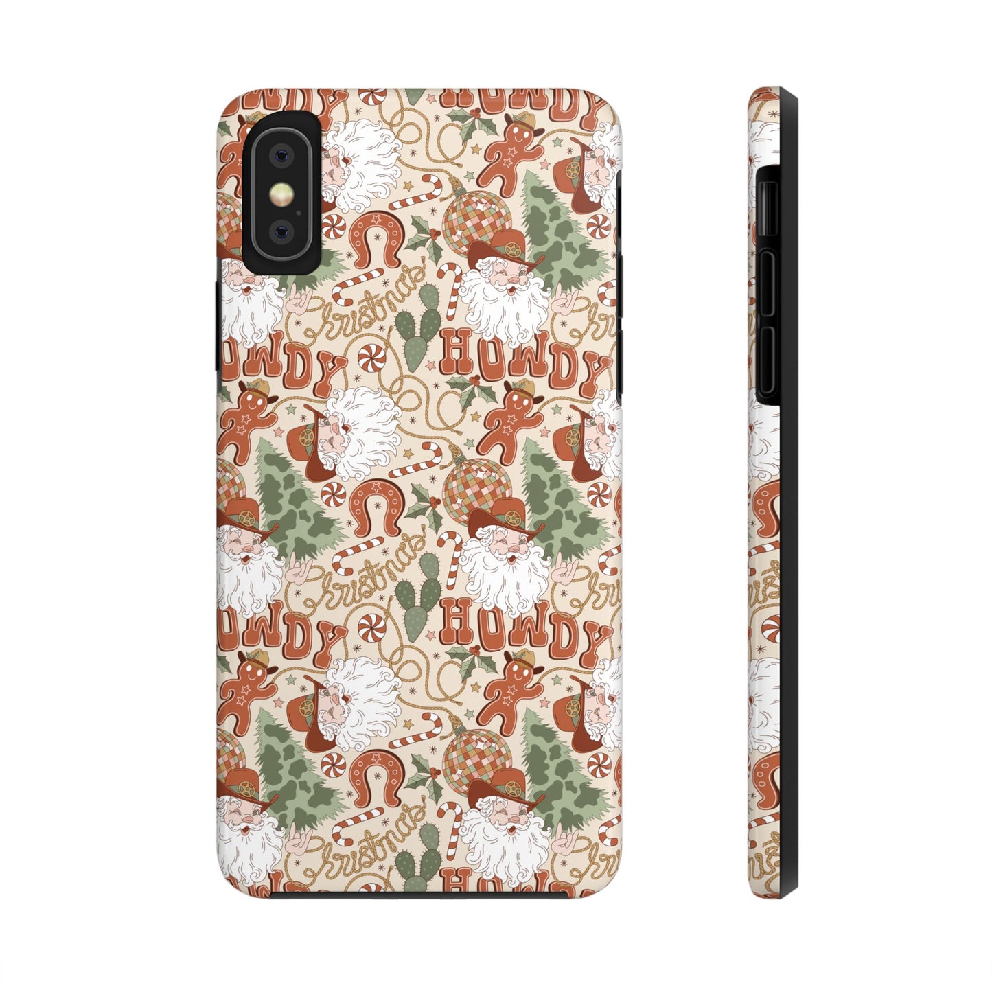 Howdy Christmas -  Tough Phone Cases