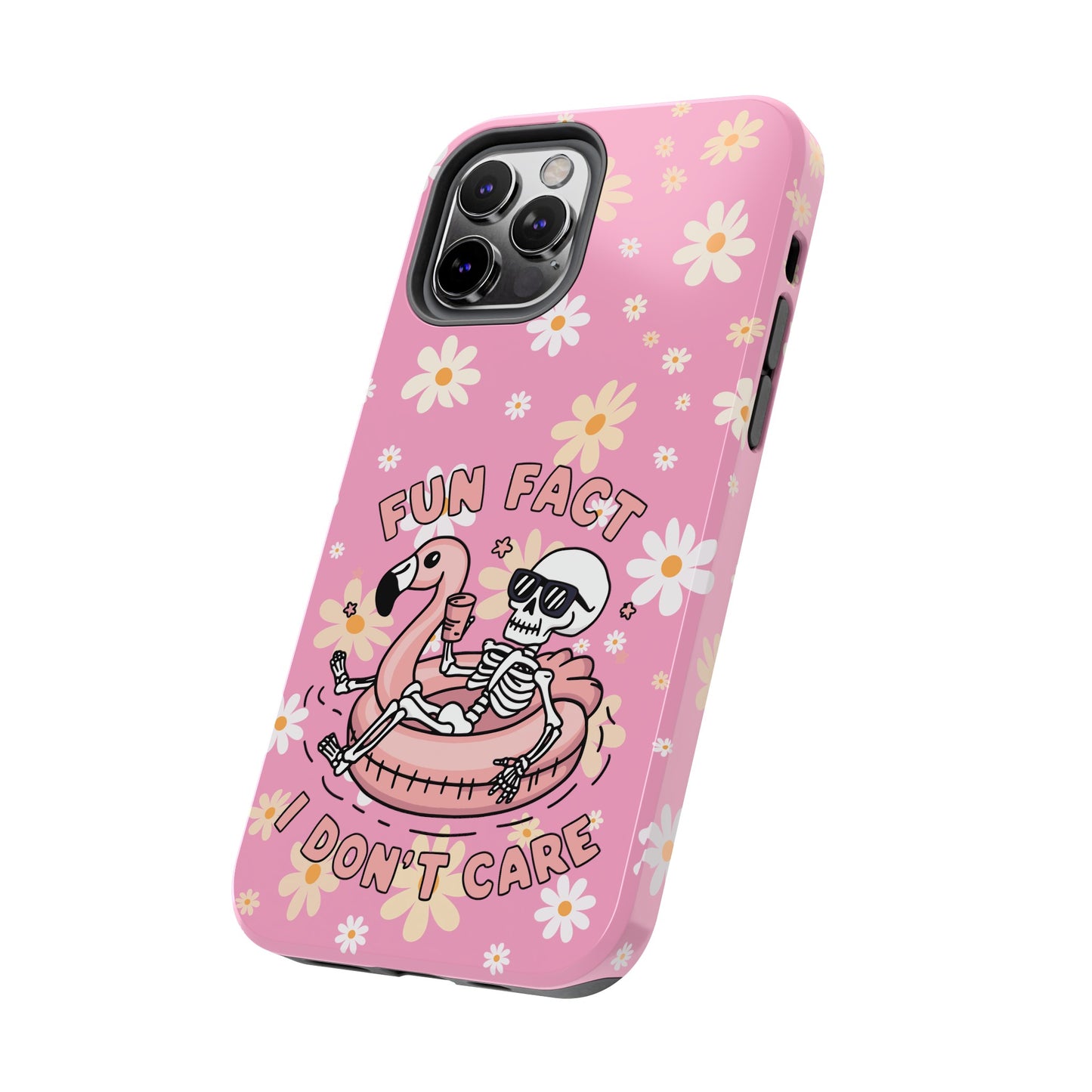 Fun Face I Dont Care  - Tough Phone Cases