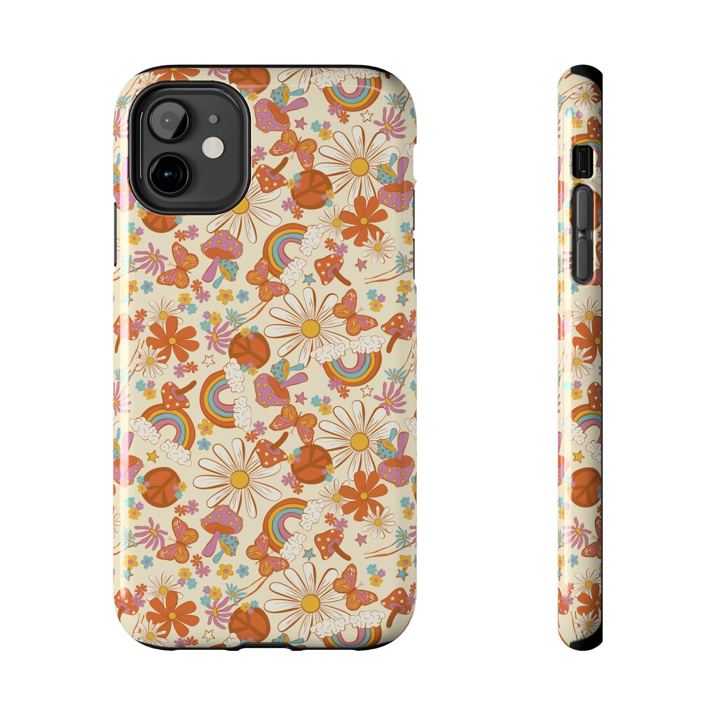 Hippie Floral - Tough Phone Cases