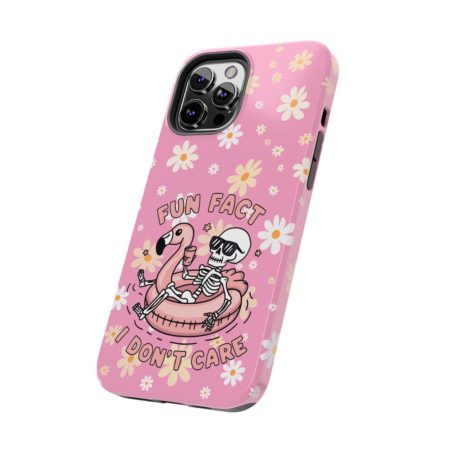 Fun Face I Dont Care  - Tough Phone Cases