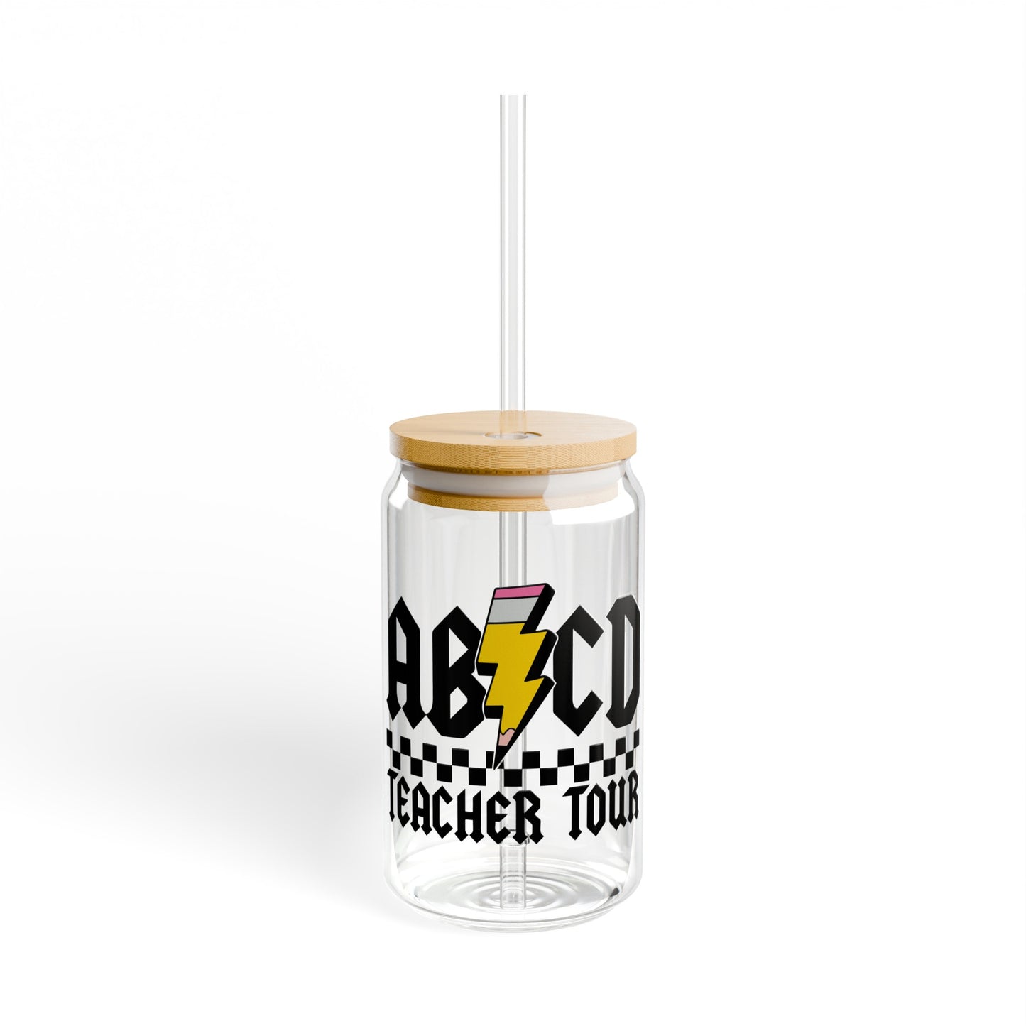 Teacher Tour - Sipper Glass, 16oz