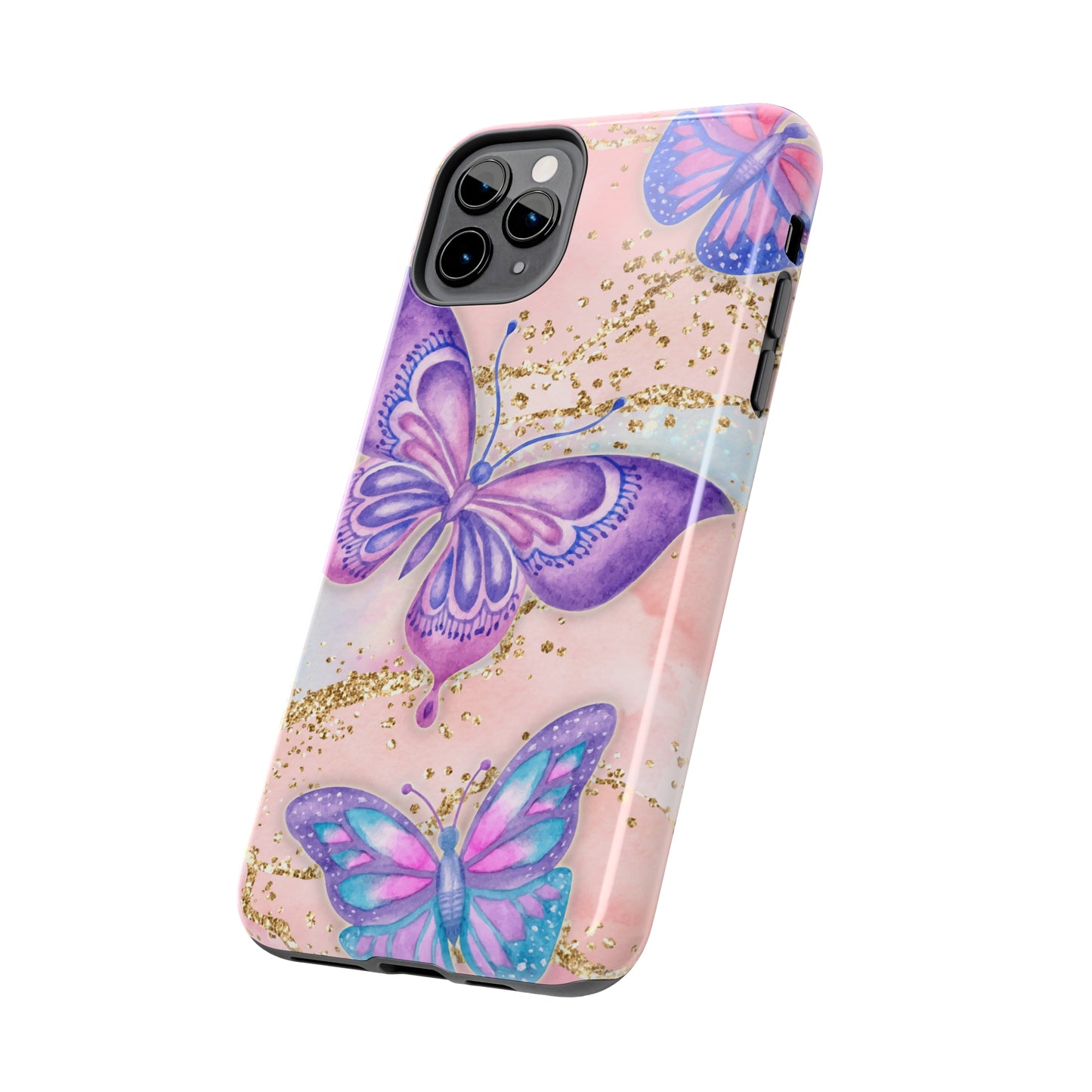 Marble Butterfly - Tough Phone Cases