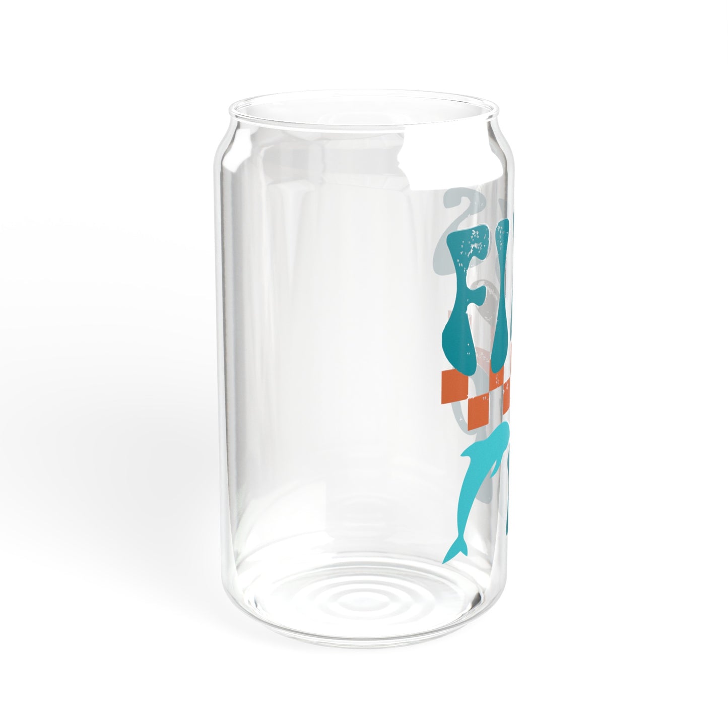 Fins Up - Sipper Glass, 16oz