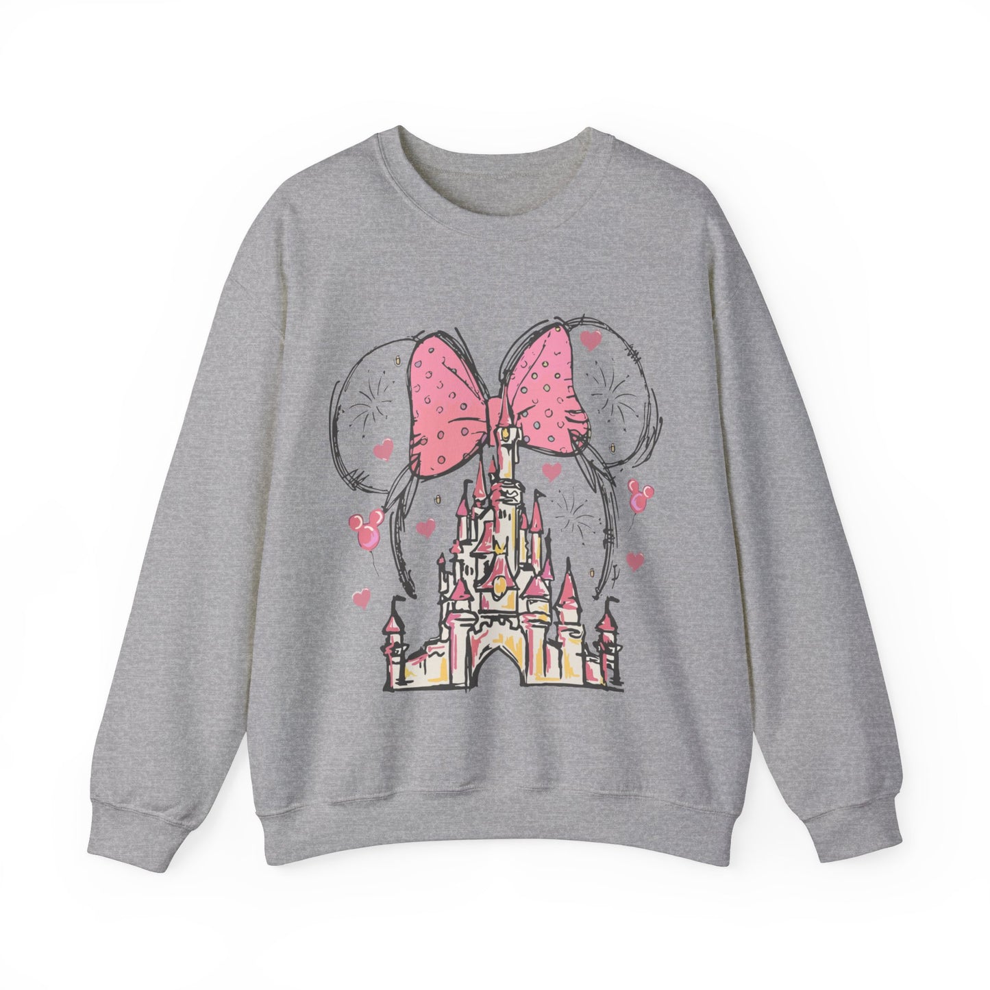 Pink Castle -  Unisex Heavy Blend™ Crewneck Sweatshirt