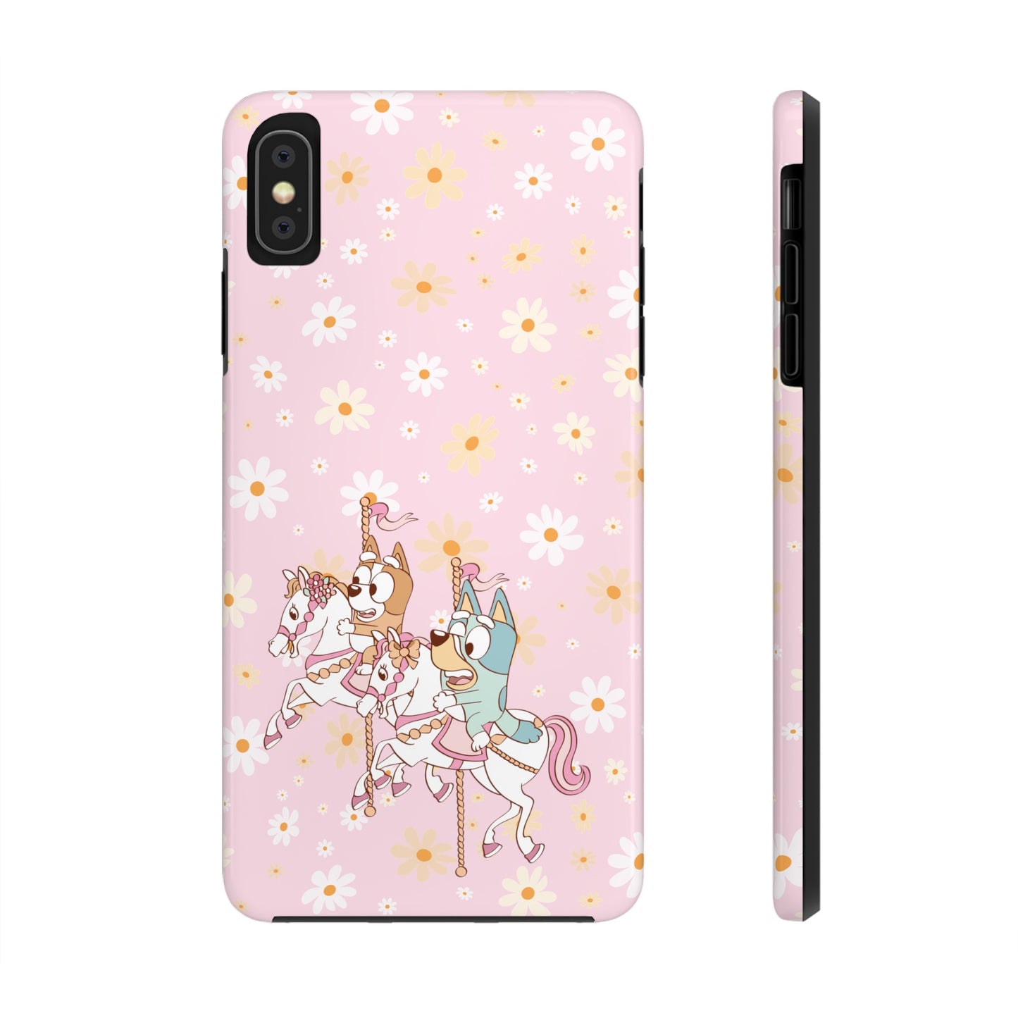 Carousel Pups  - Tough Phone Cases