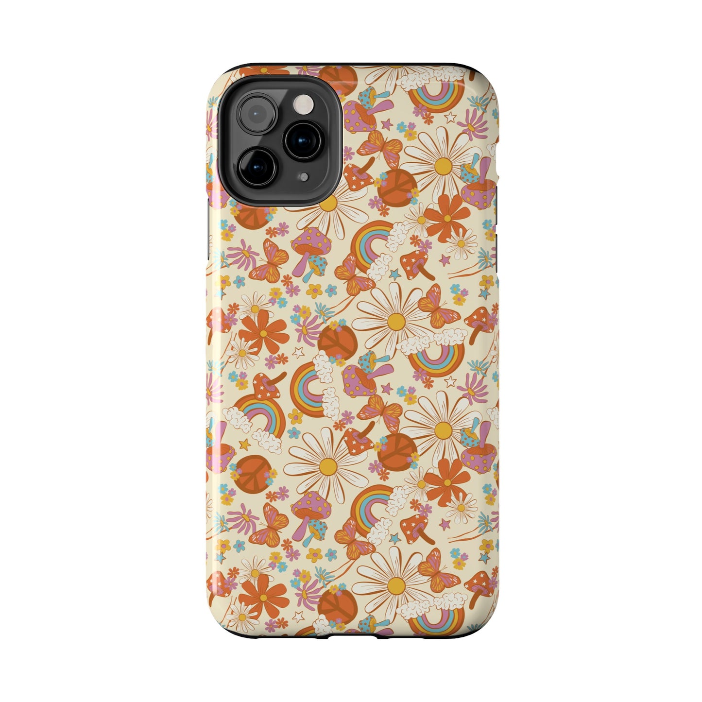 Hippie Floral - Tough Phone Cases