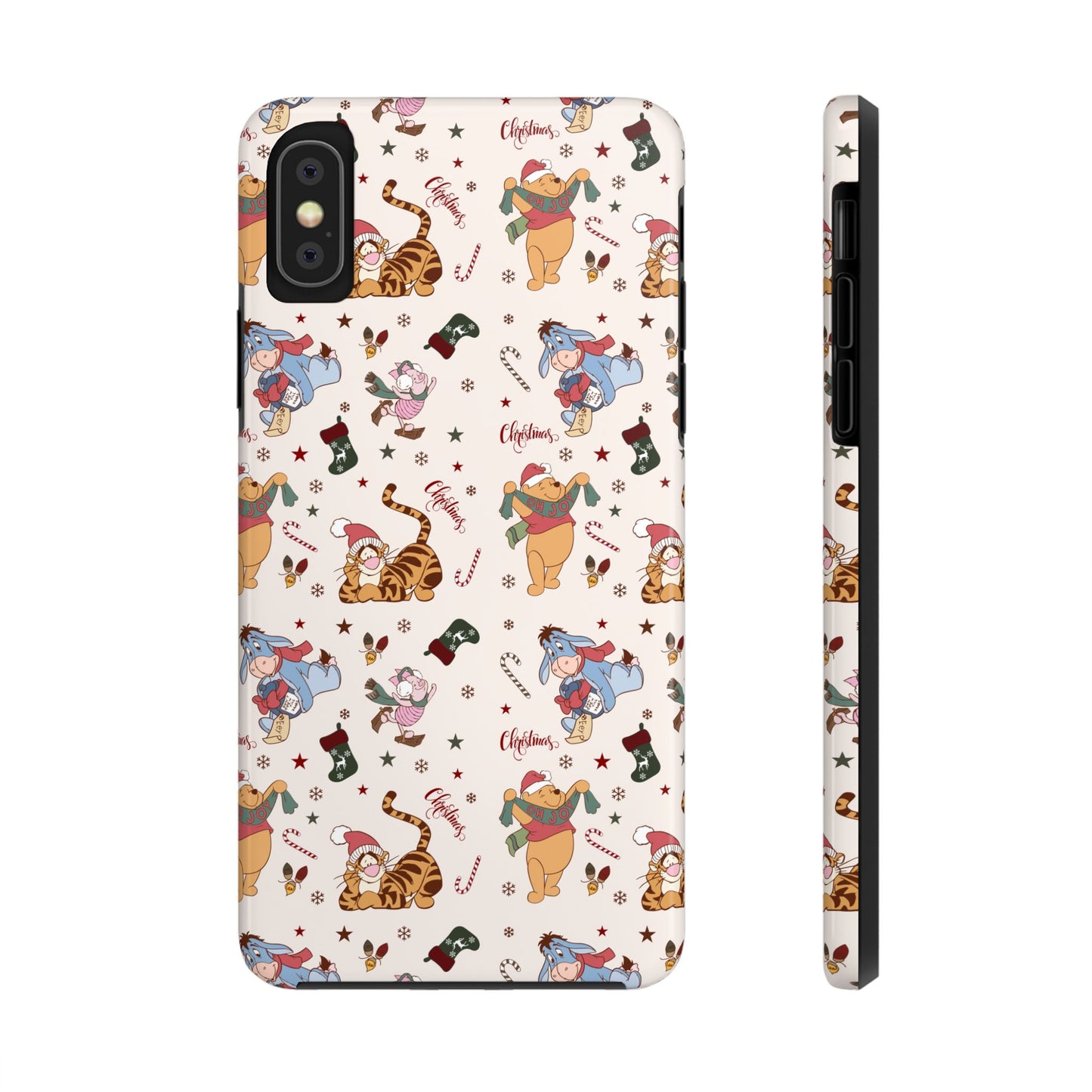 100 Acre Woods Christmas  -  Tough Phone Cases