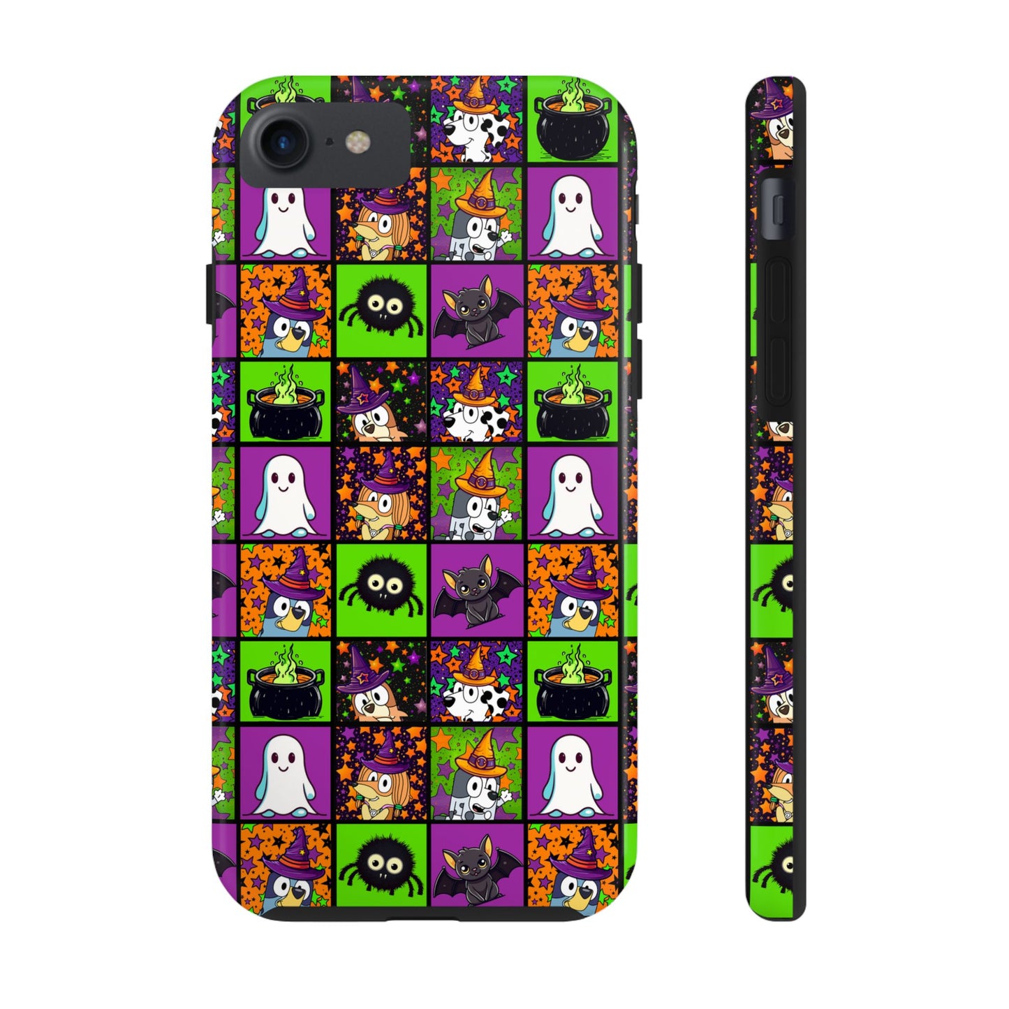 Blue Pup Halloween -  Tough Phone Cases