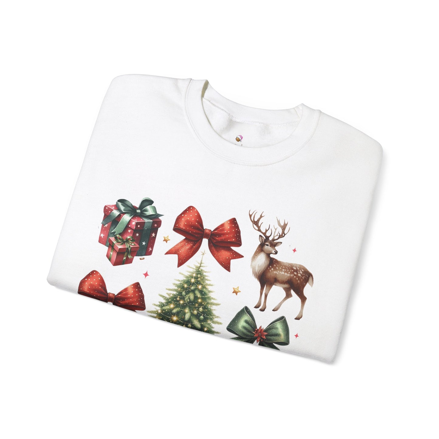 Classic Christmas Coquette - Christmas Sweatshirt