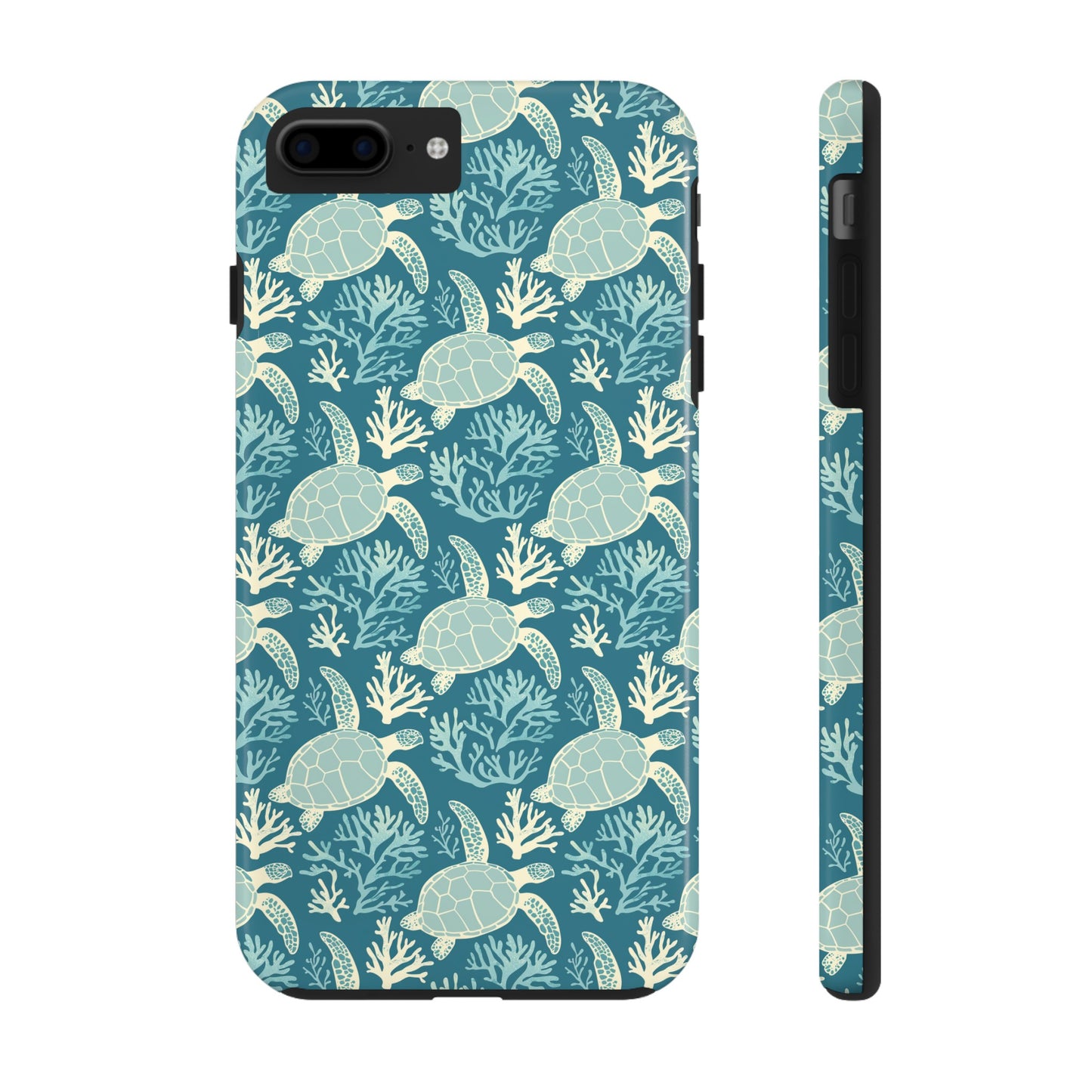 Blue Sea Turtle  - Tough Phone Cases