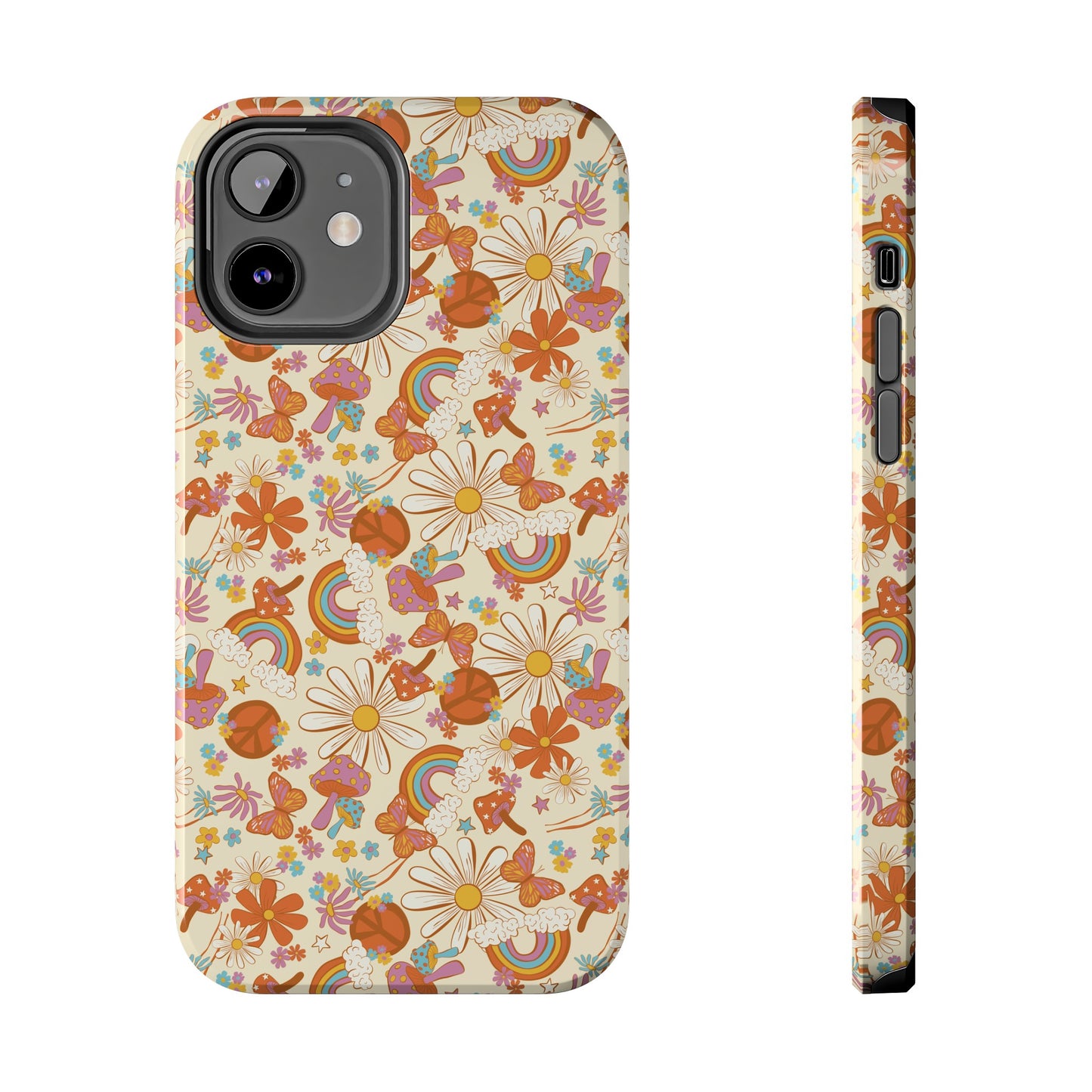 Hippie Floral - Tough Phone Cases