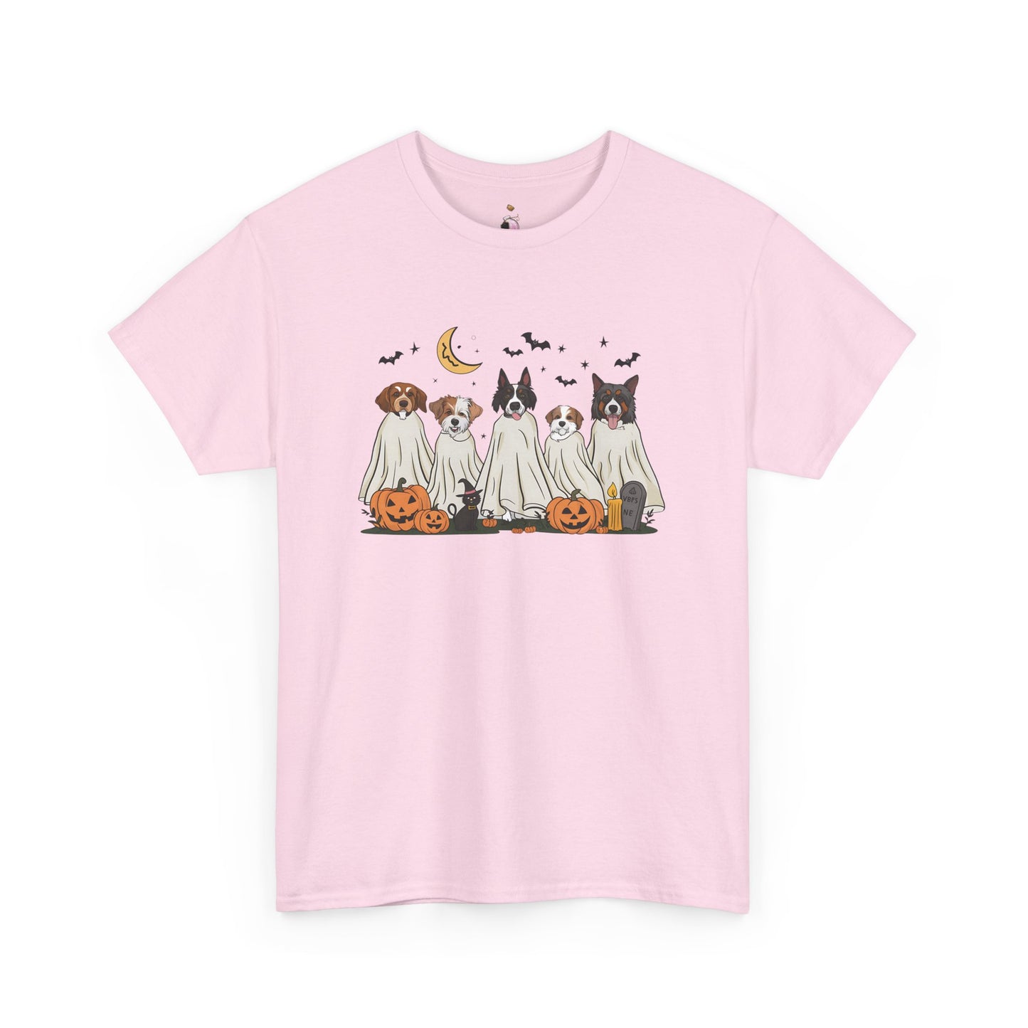 Spooky Pooches - Unisex Heavy Cotton Tee