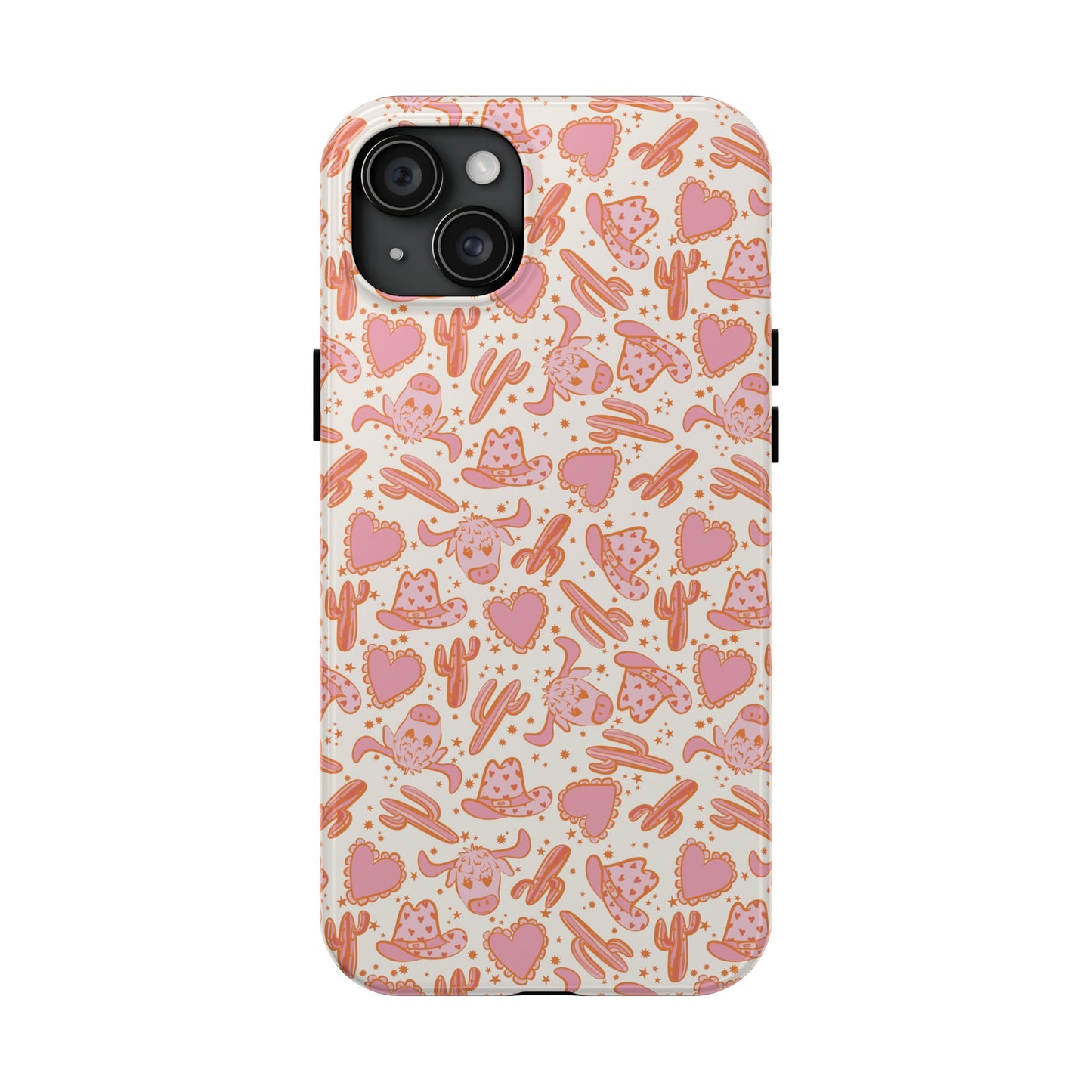 Pink Western Cowgirl  - Tough Phone Cases