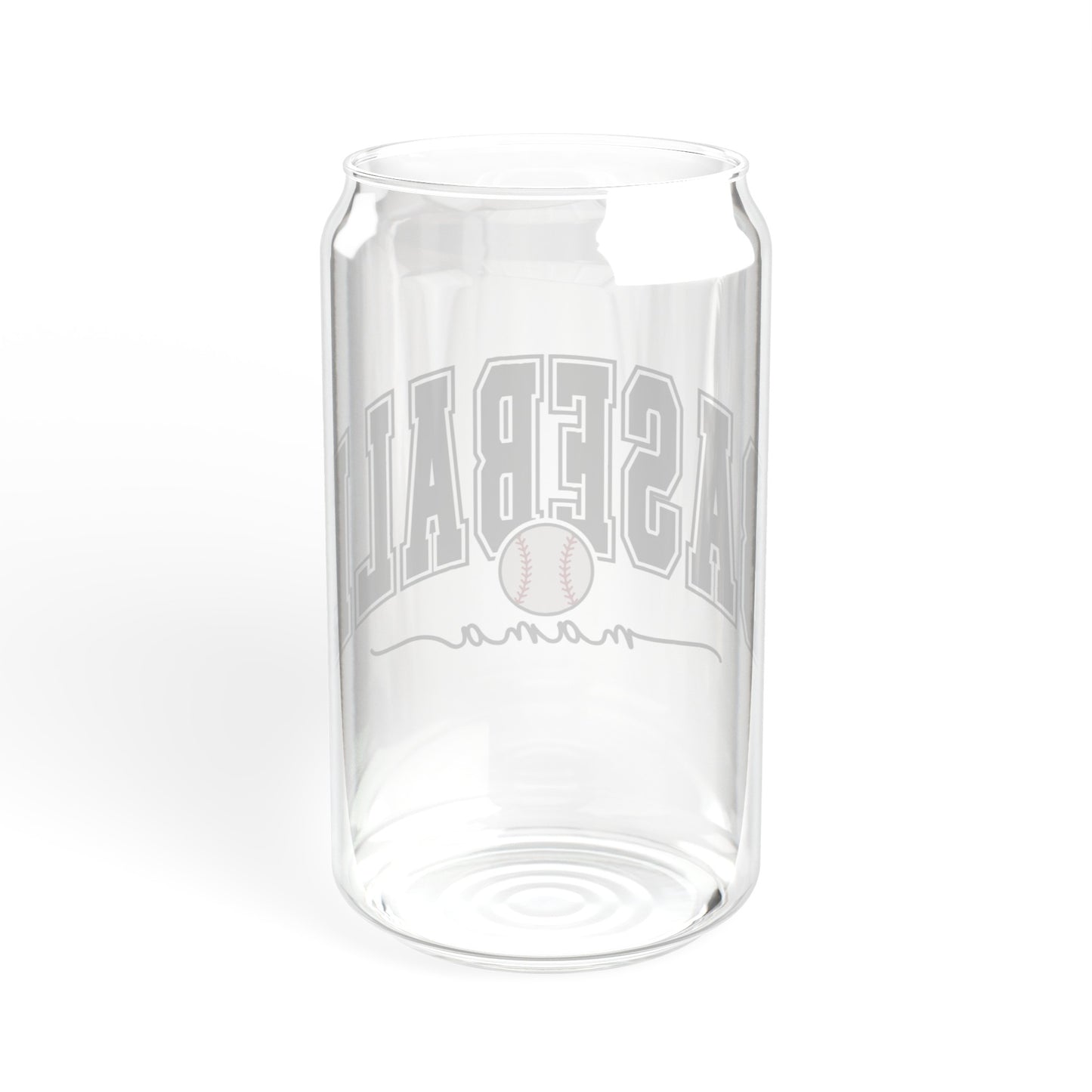 Baseball Mama - Sipper Glass, 16oz