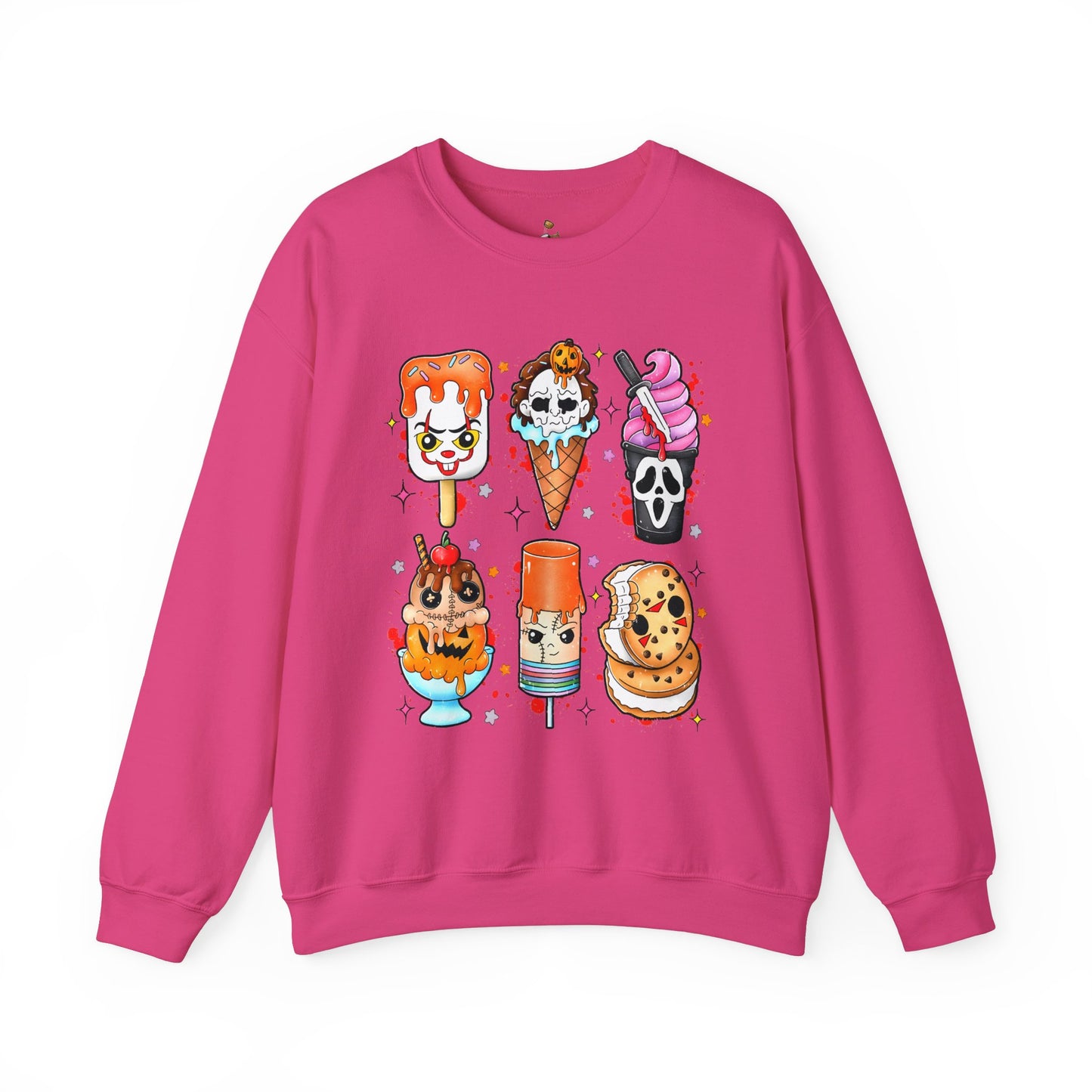 Horror Ice Cream - Unisex Heavy Blend™ Crewneck Sweatshirt