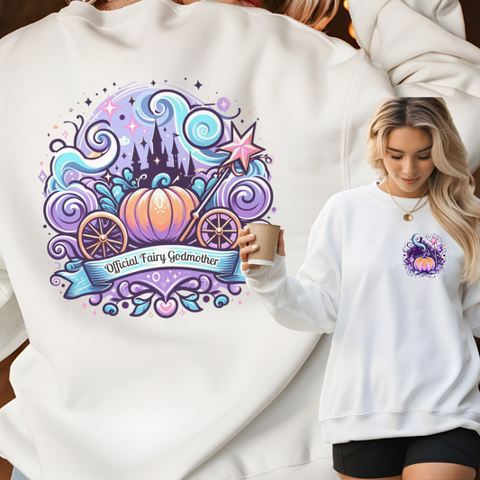 Official Fairy Godmother - Comfort Colors - Unisex Garment-Dyed Sweatshirt