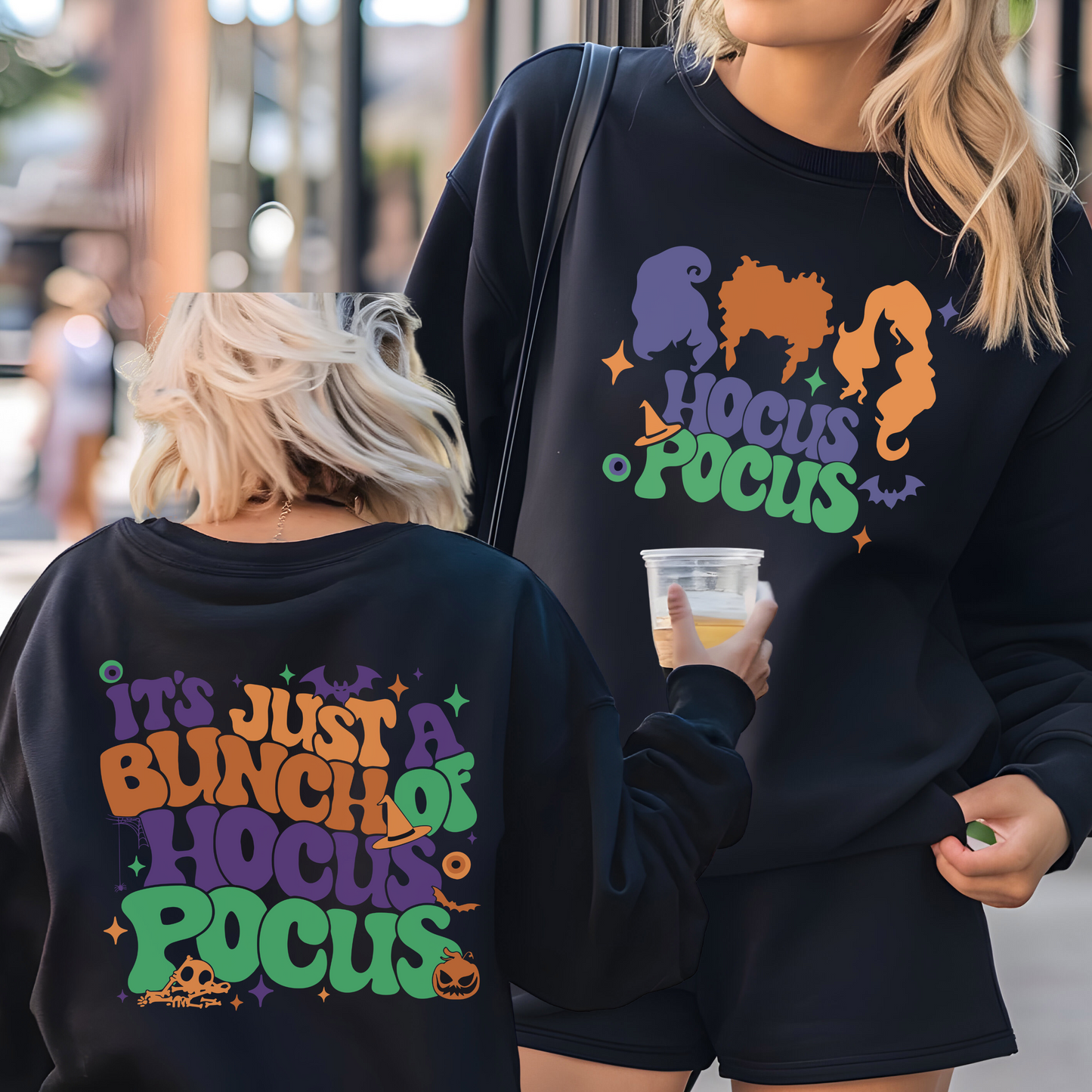 It's Just A Bunch Of Hocus Pocus  - Unisex Heavy Blend™ Crewneck Sweatshirt