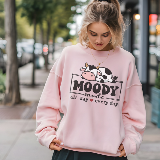 Moody Mode - Unisex Heavy Blend™ Crewneck Sweatshirt