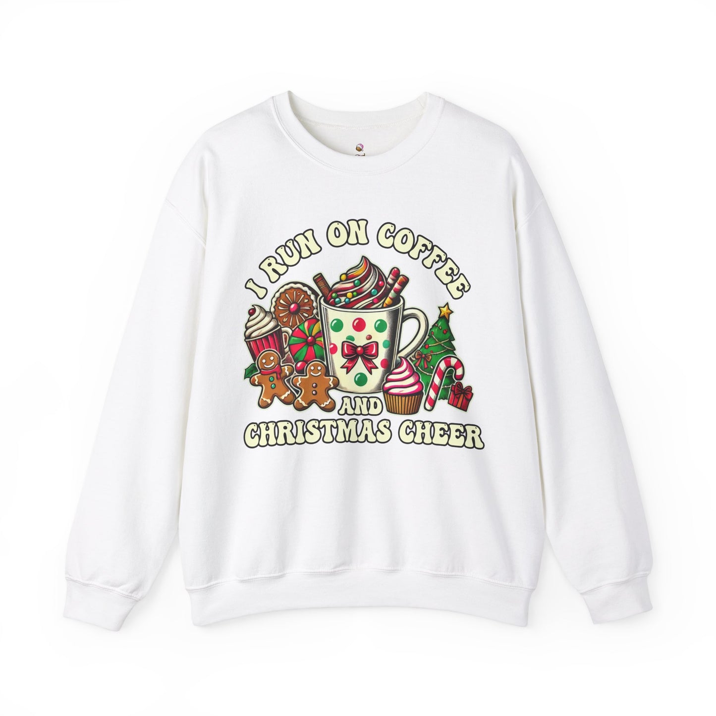 Coffee And Christmas Cheer Christmas Sweatshirt