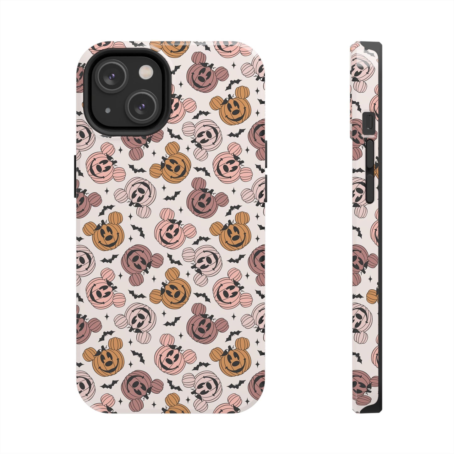 Pink Pumpkin Mice  - Tough Phone Cases