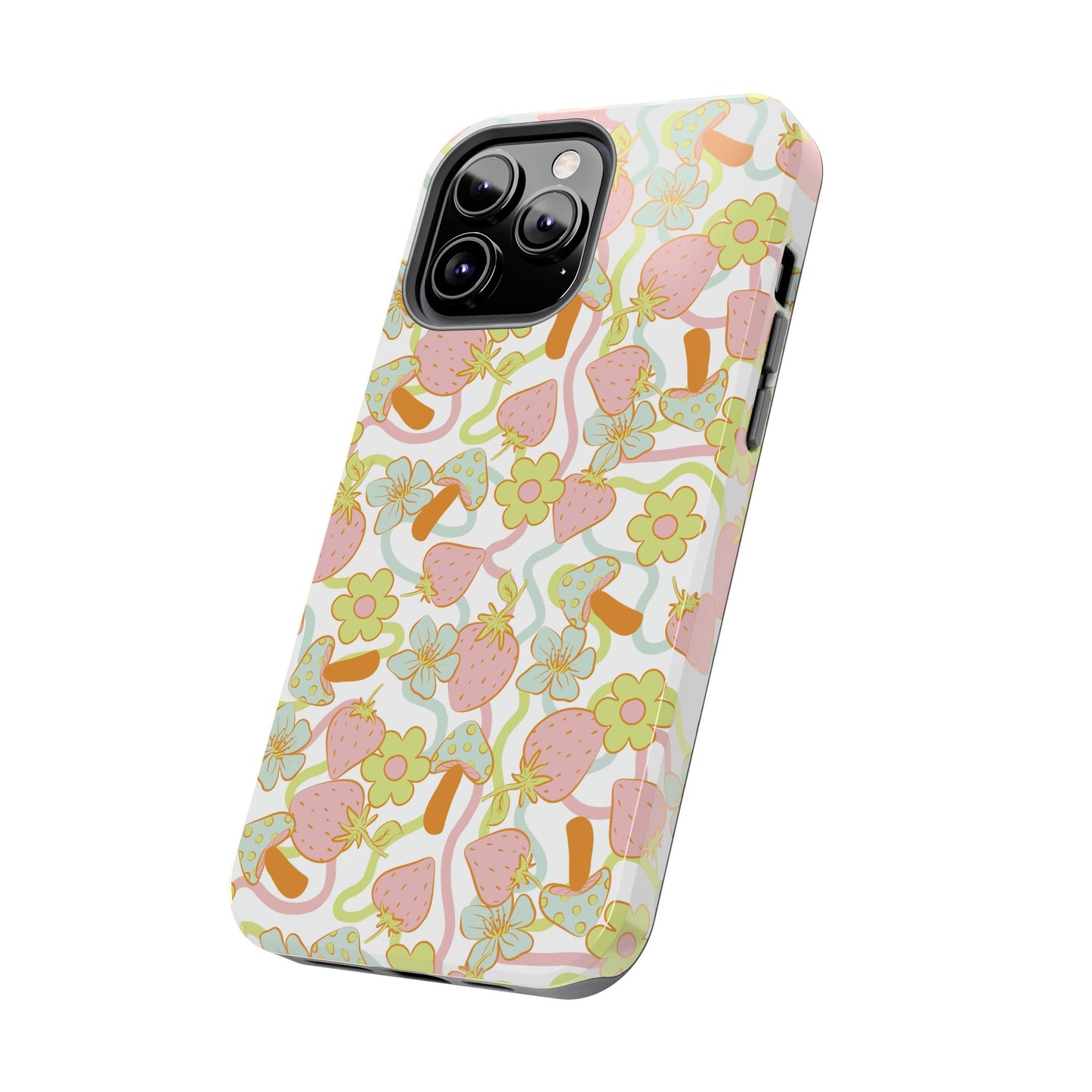 Strawberry Shrooms - Tough Phone Cases