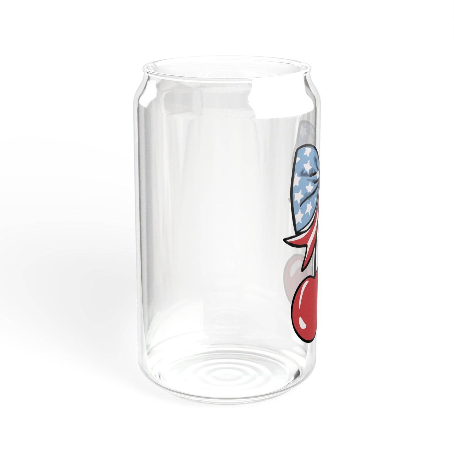 American Cherries - Sipper Glass, 16oz