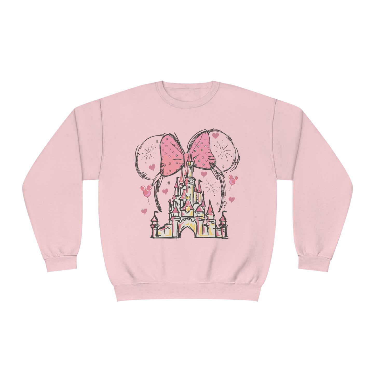 Pink Castle - Unisex NuBlend® Crewneck Sweatshirt