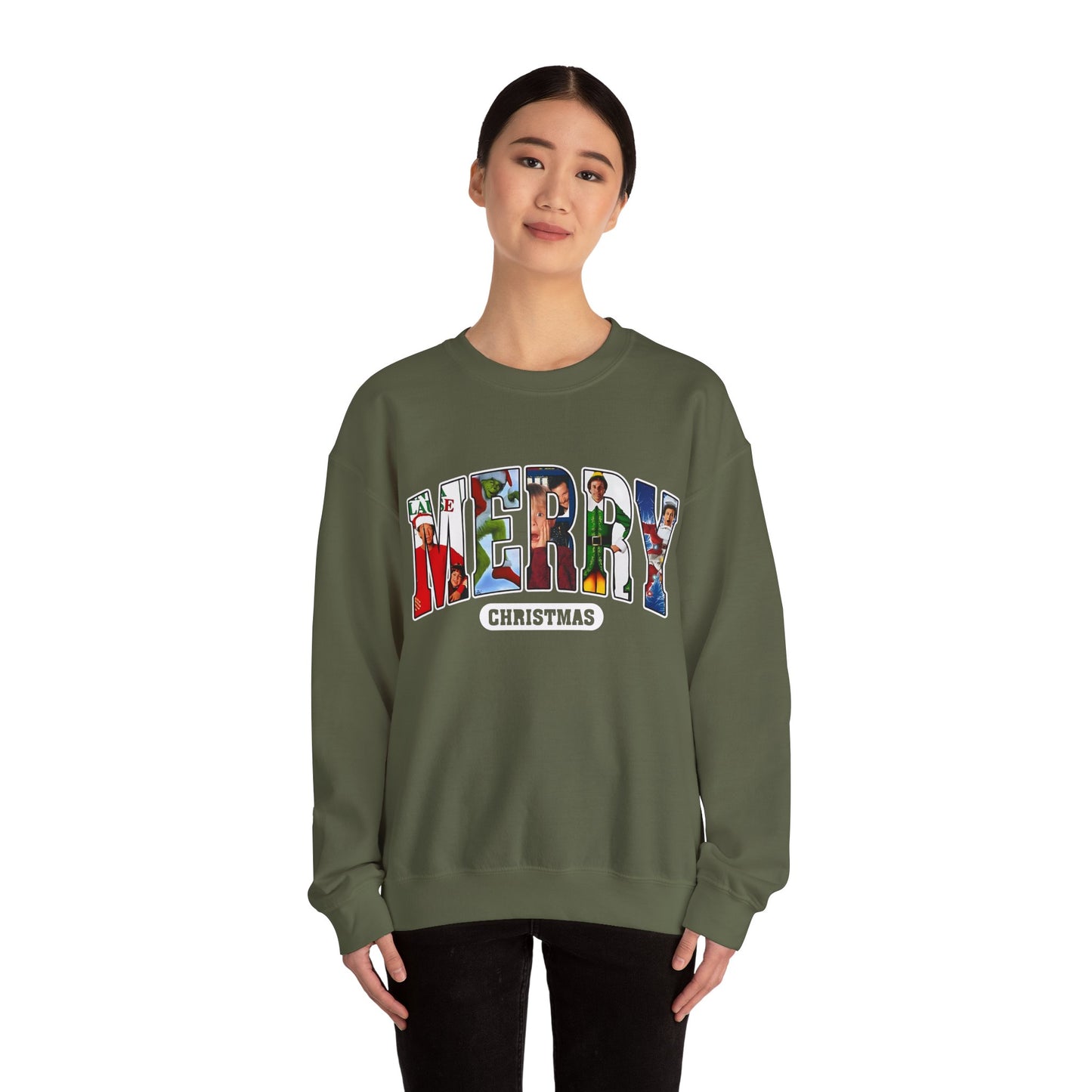 Merry Movies Christmas Sweatshirt