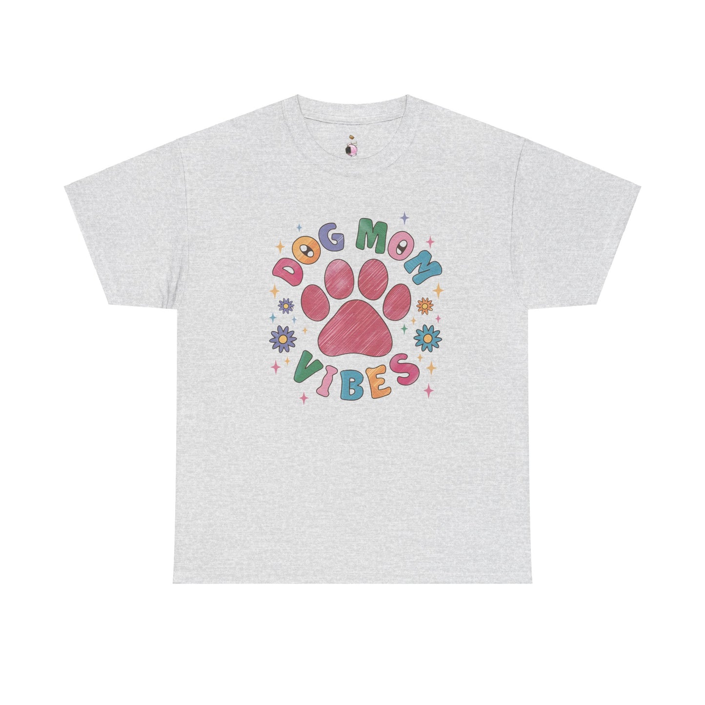 Dog Mom Vibes - Unisex Heavy Cotton Tee