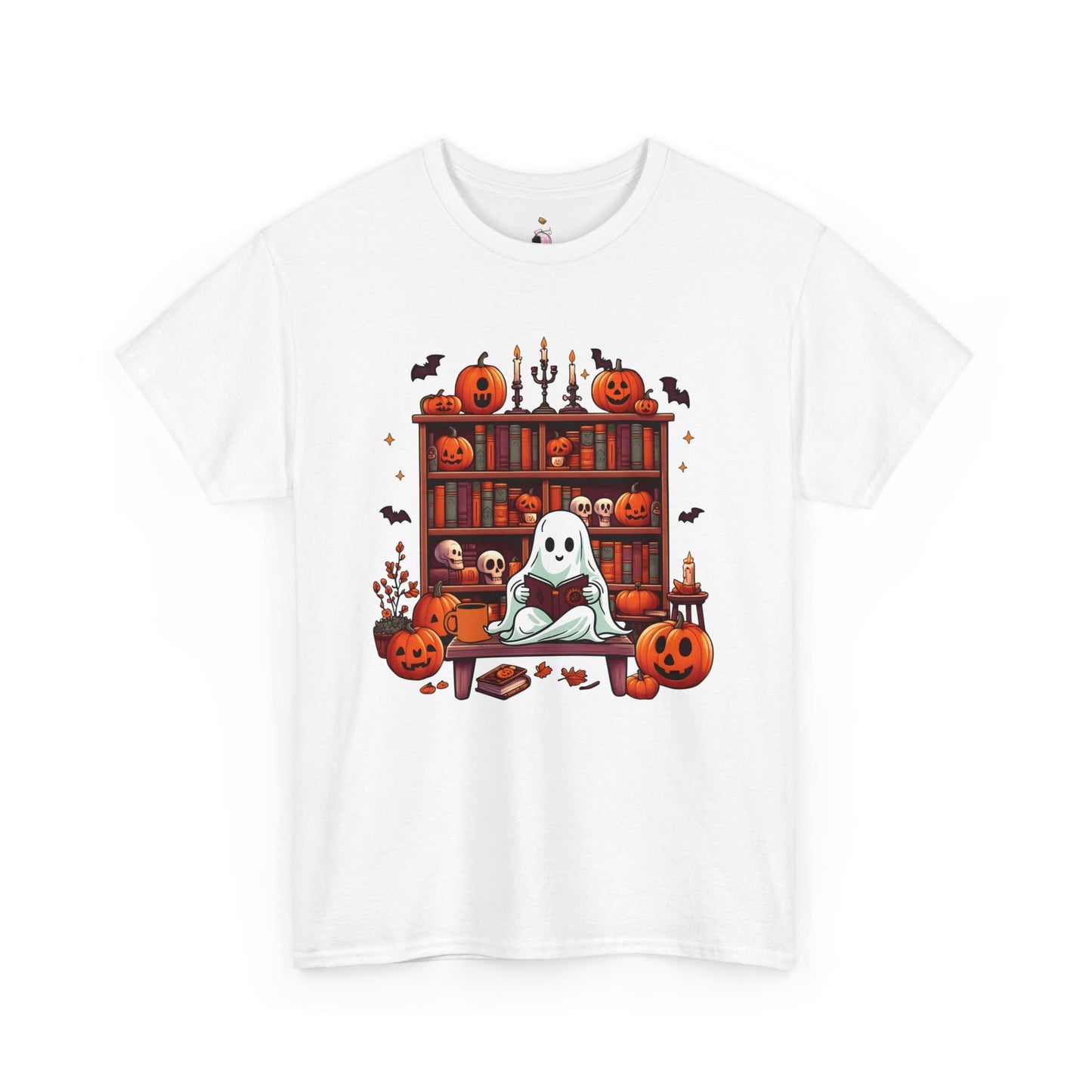 Boo-kworm Ghost Tee - Halloween Shirt