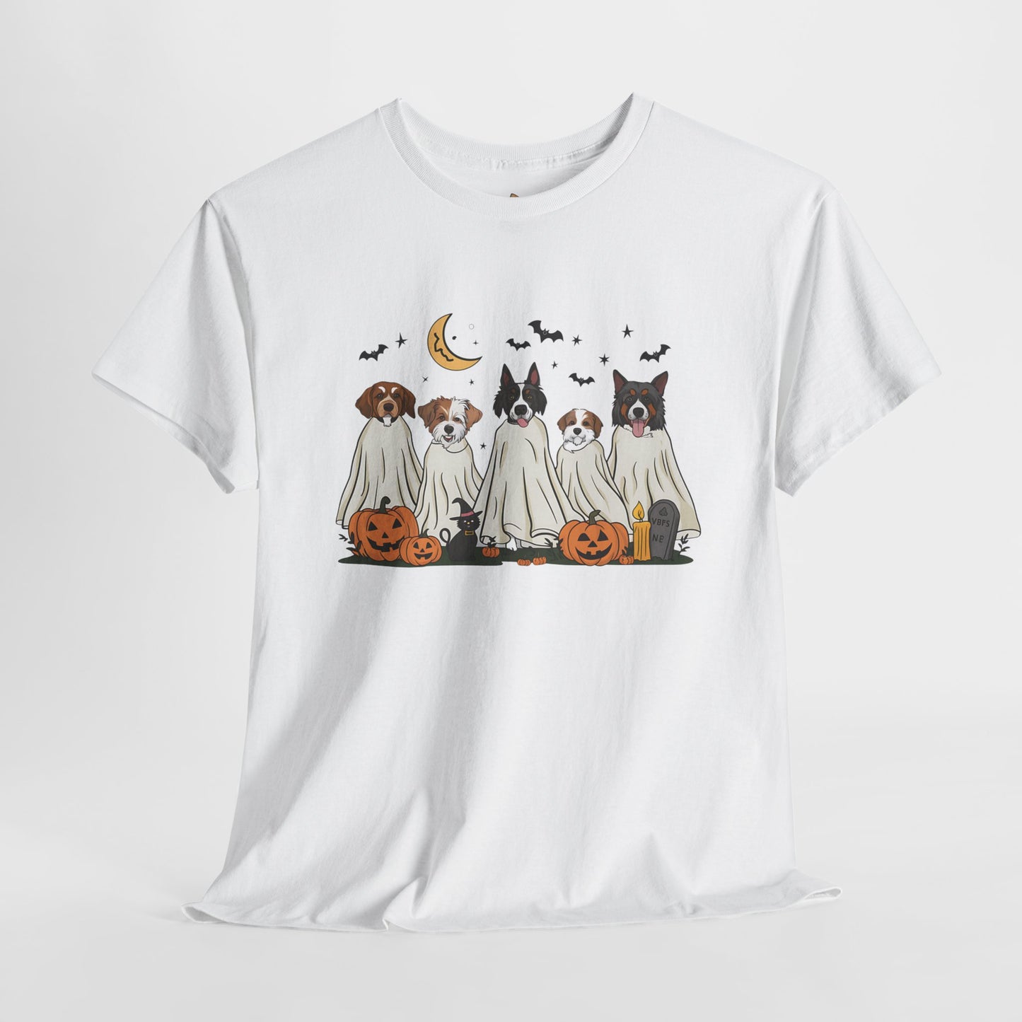 Spooky Pooches - Unisex Heavy Cotton Tee