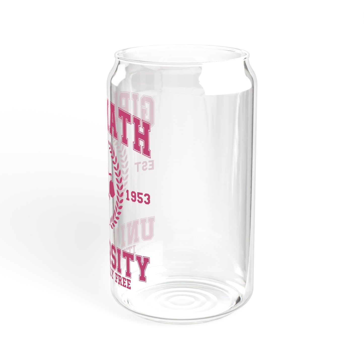 Girl Math University - Sipper Glass, 16oz