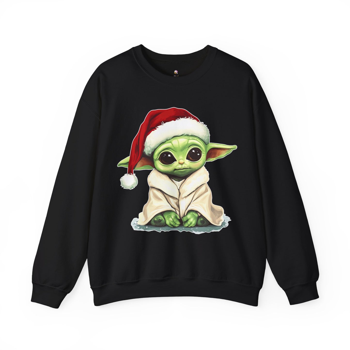 Baby Green Alien Christmas Sweatshirt