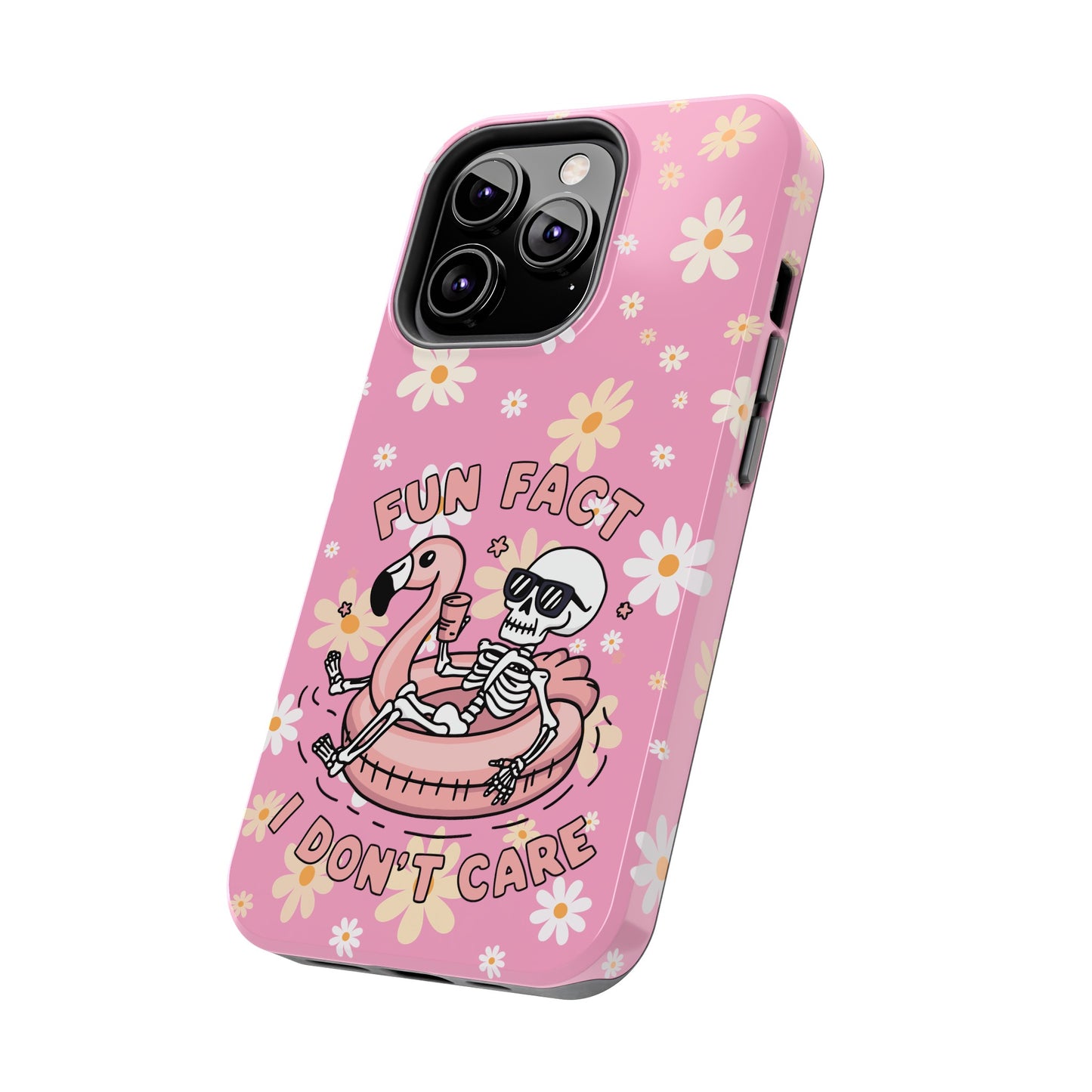 Fun Face I Dont Care  - Tough Phone Cases