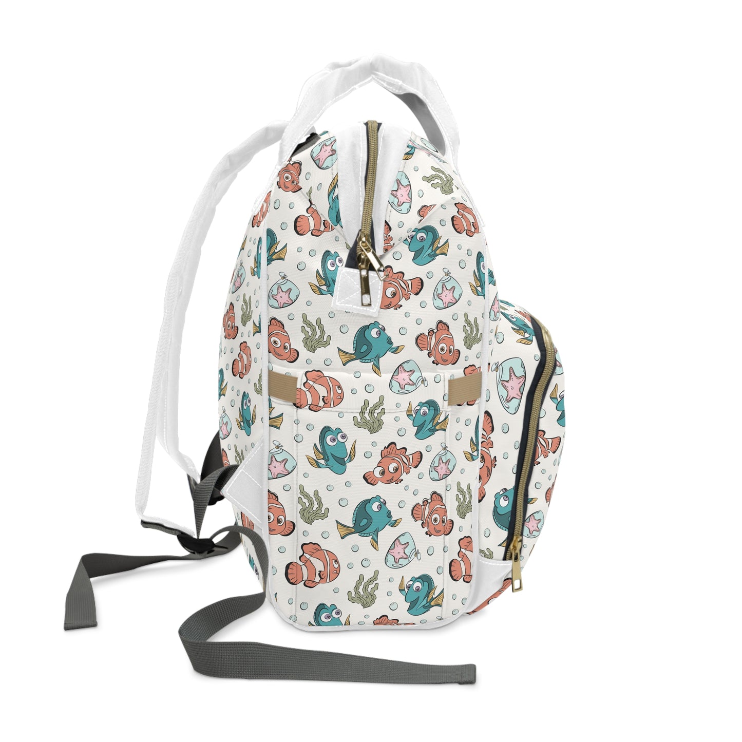 Finding Fishies -  Diaper Backpack