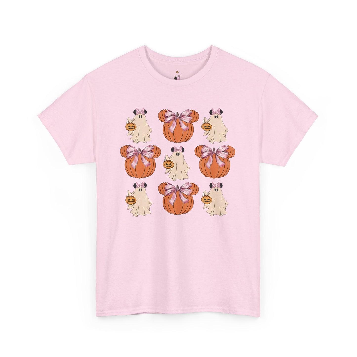 Girly Mouse Ghost Pumpkins - Halloween Tee -  Shirt