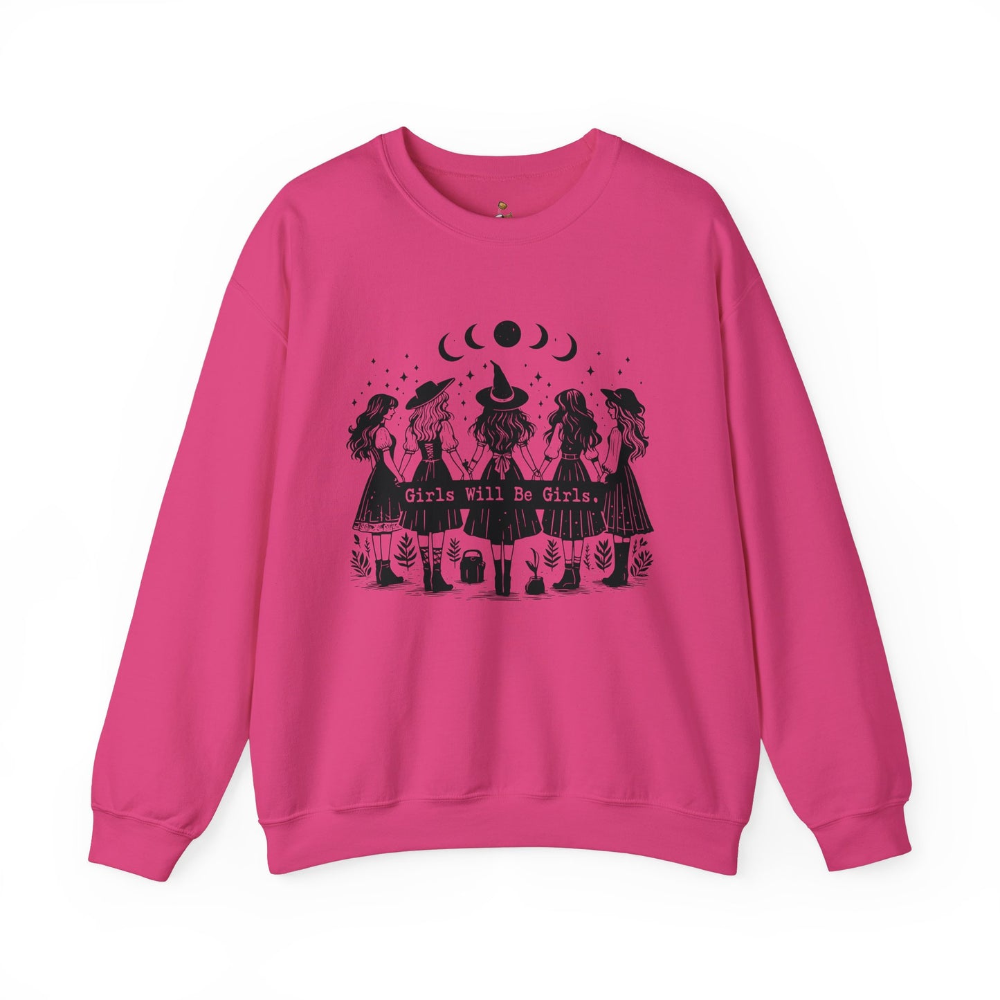 Girls Will Be Girls - Unisex Heavy Blend™ Crewneck Sweatshirt