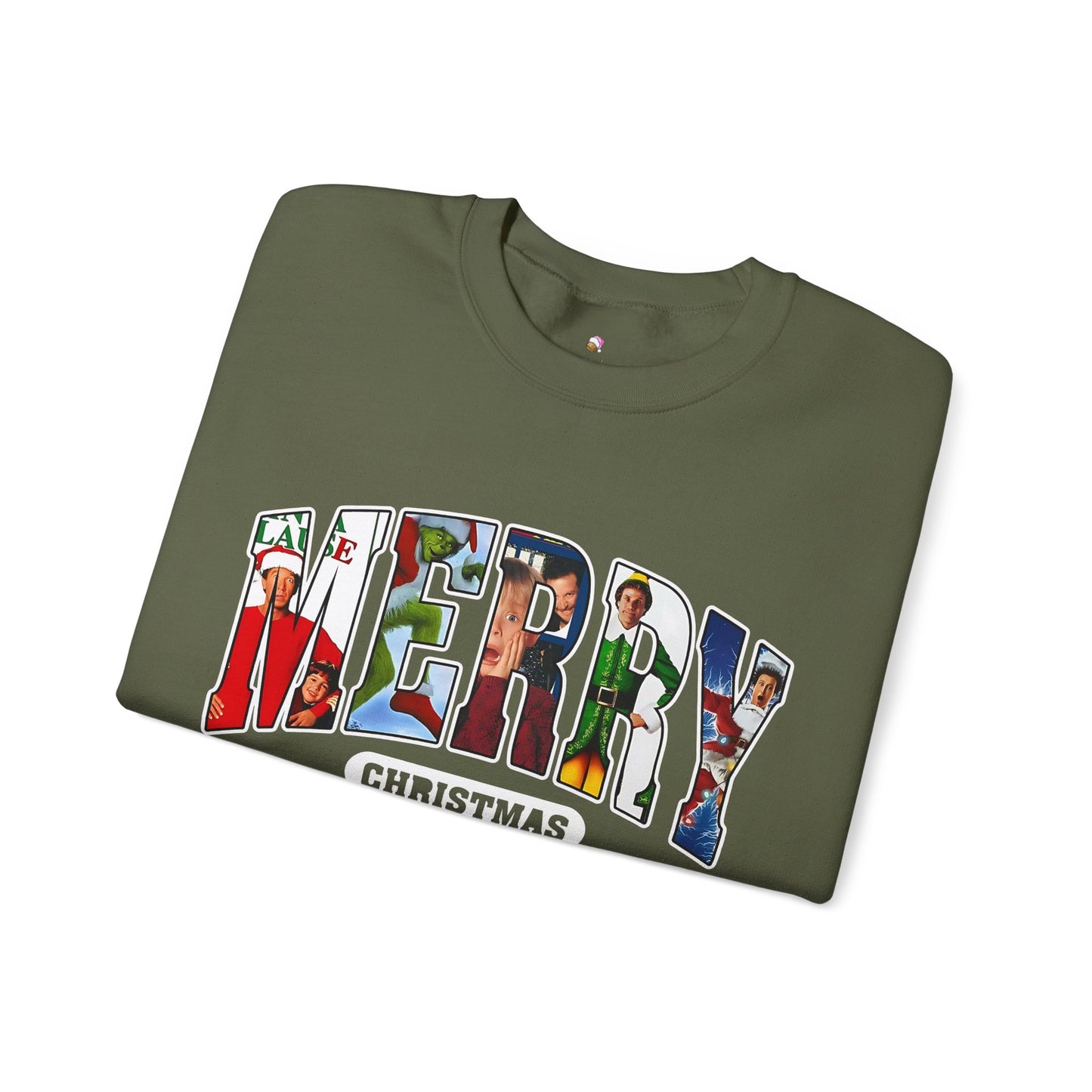 Merry Movies Christmas Sweatshirt