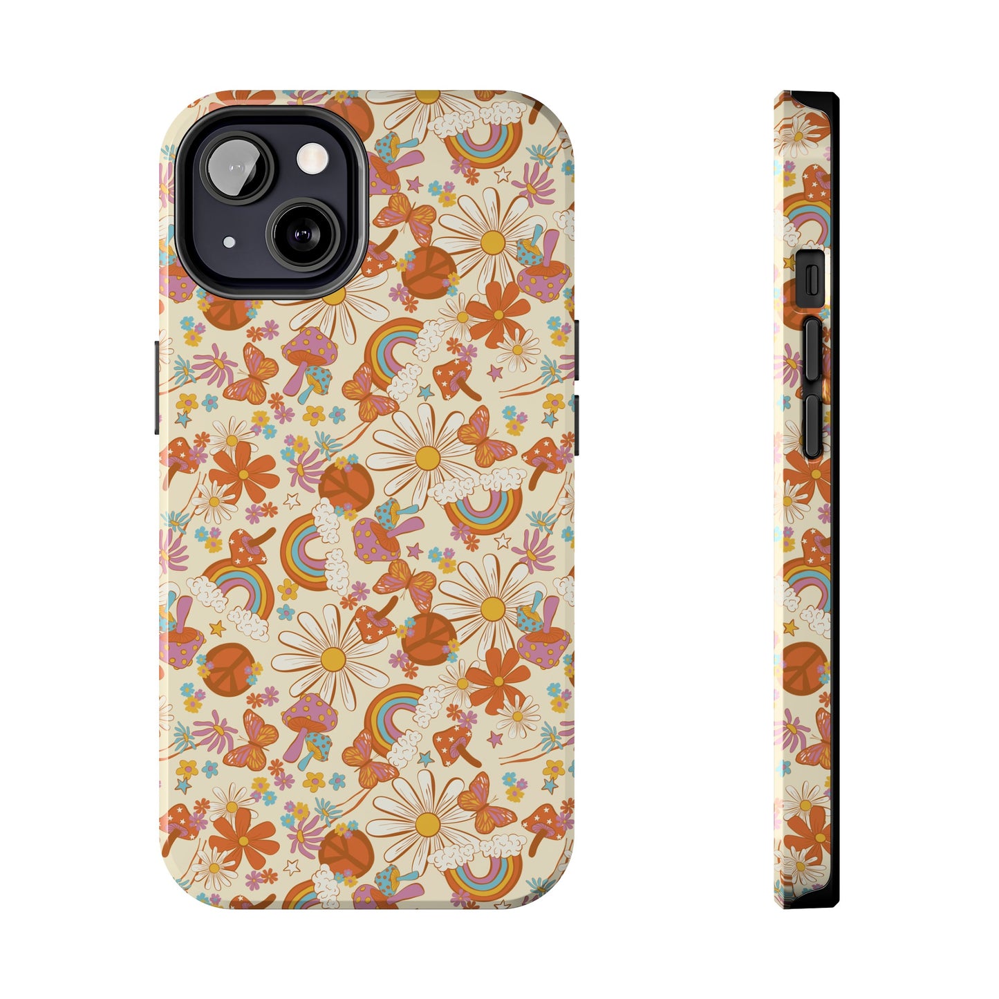 Hippie Floral - Tough Phone Cases