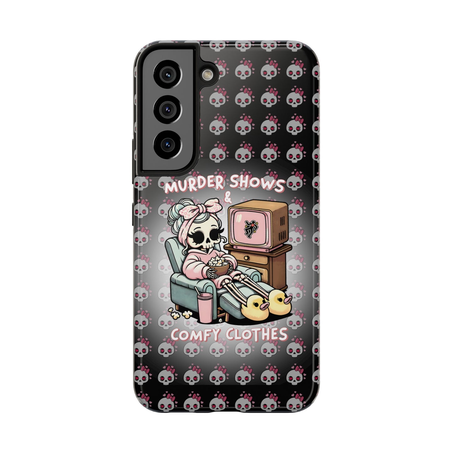 Murder Shoes and Comfy Clothes- Tough Phone Cases