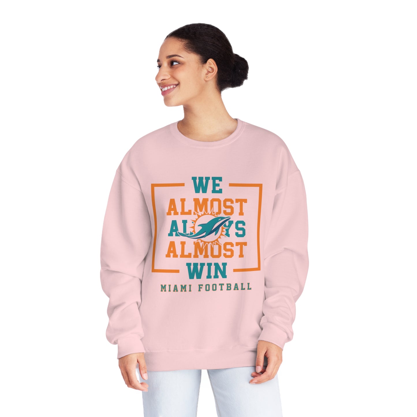 Almost Miami  - Unisex NuBlend® Crewneck Sweatshirt