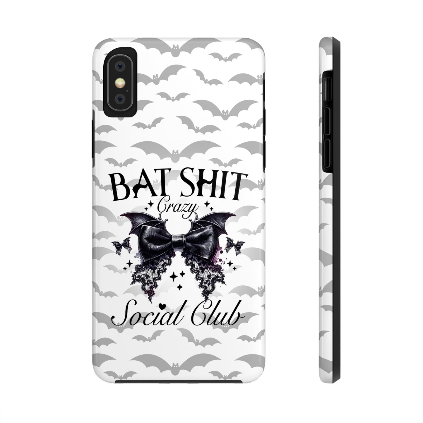 Bat Shit Crazy Social Club - Tough Phone Cases